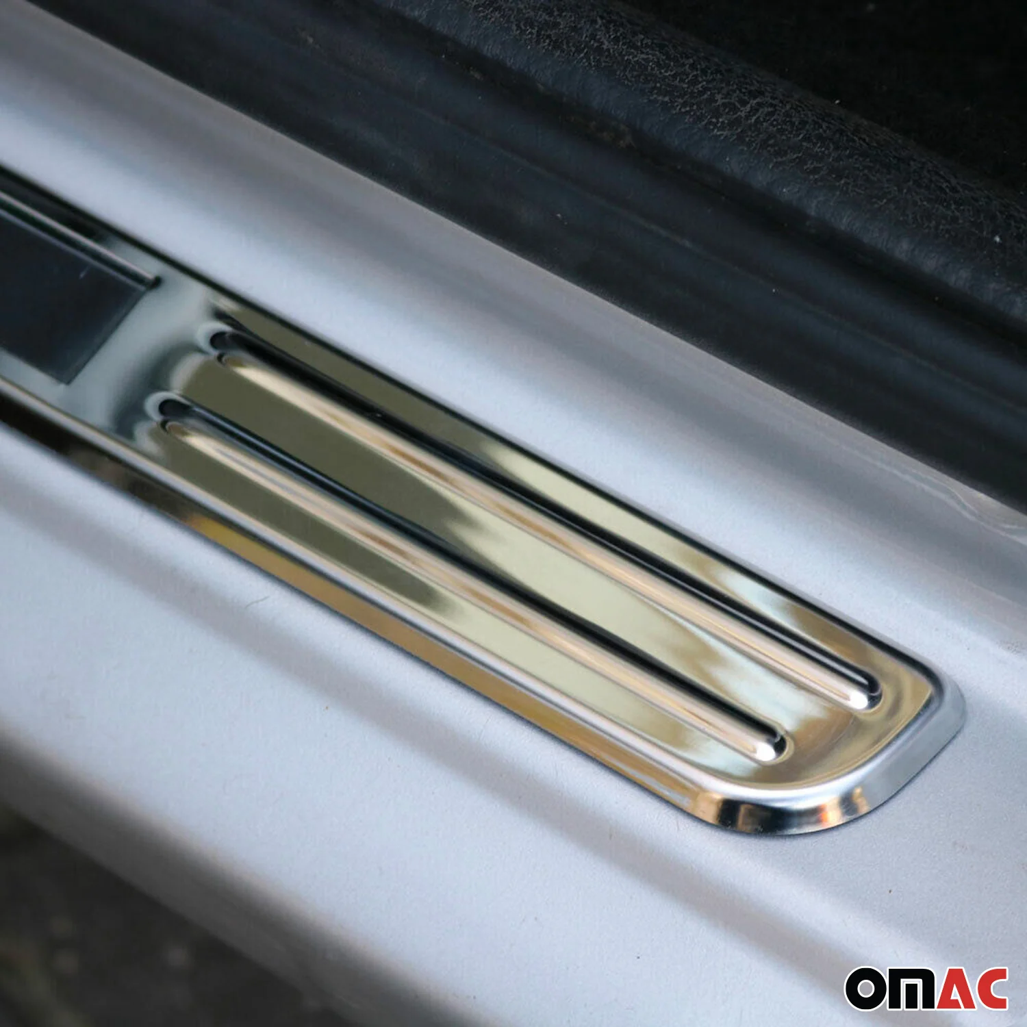 Mini Cooper Countryman Door Sill Scuff Plate Illuminated Exclusive Stainless Steel Silver 4Pcs - Image 6