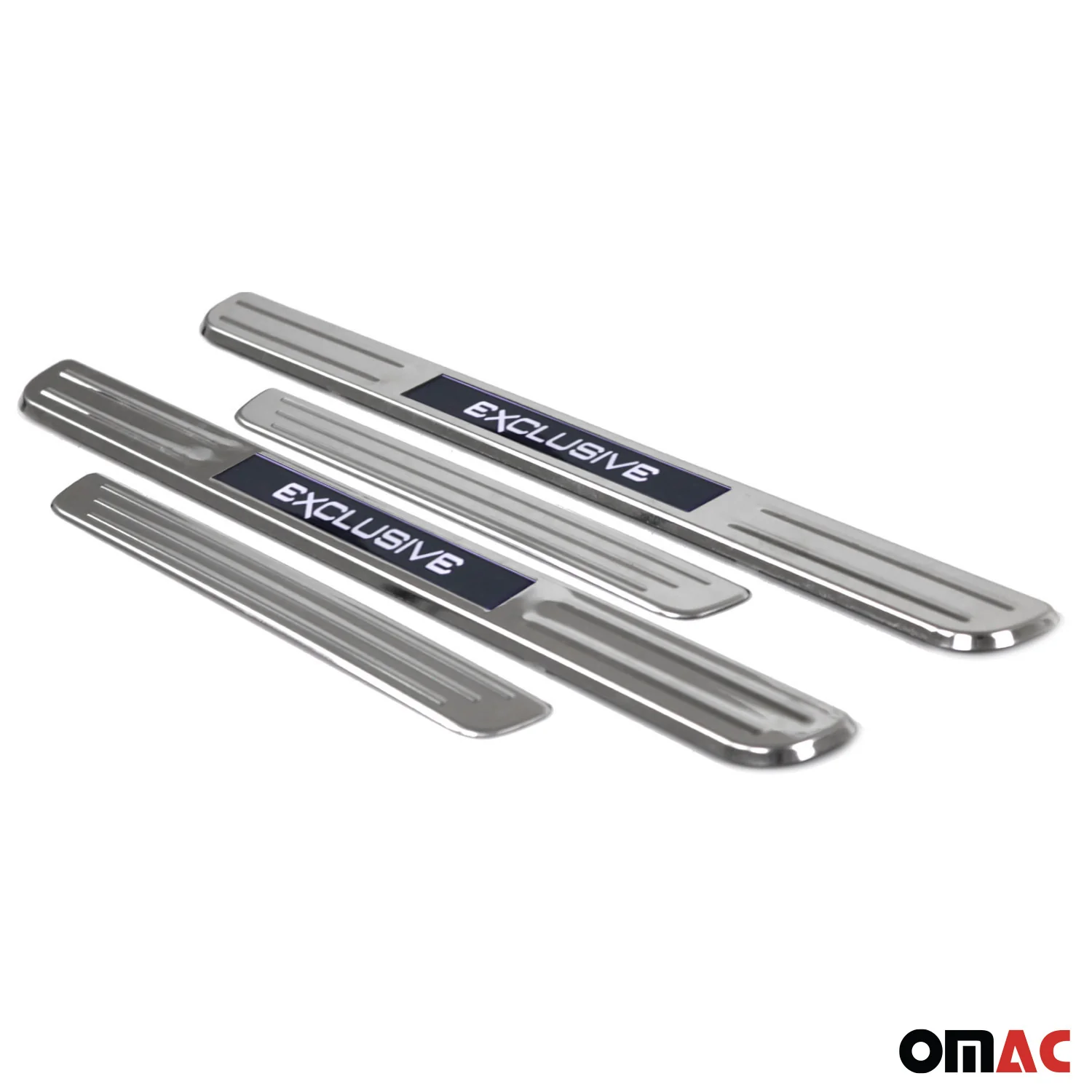 15 Inch Illuminated Exclusive Door Sill Cover Scuff Plate 4 Pcs Stainless Steel - Image 3