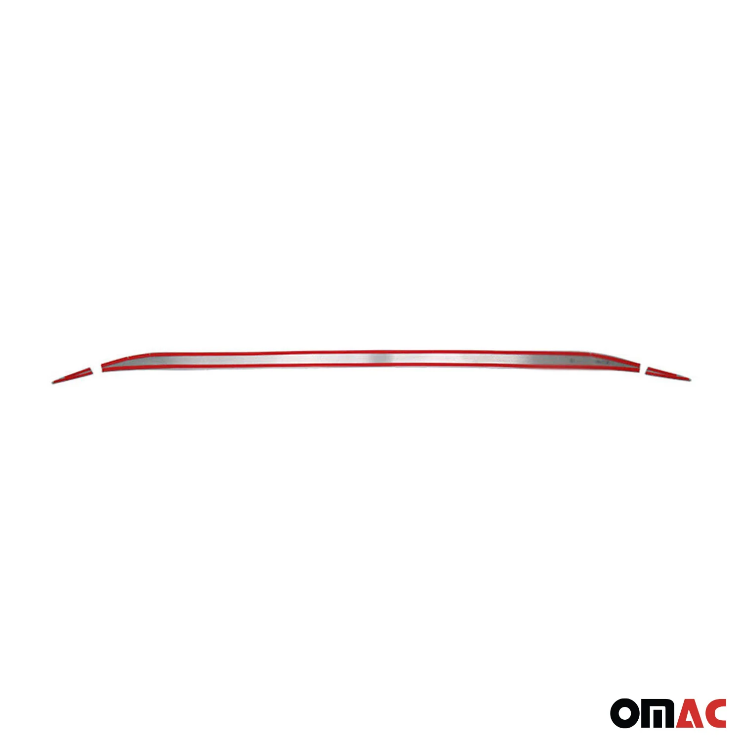 2015-2018 Jeep Renegade Rear Trunk Lid Molding Trim Steel Silver 3 Pcs - Image 5