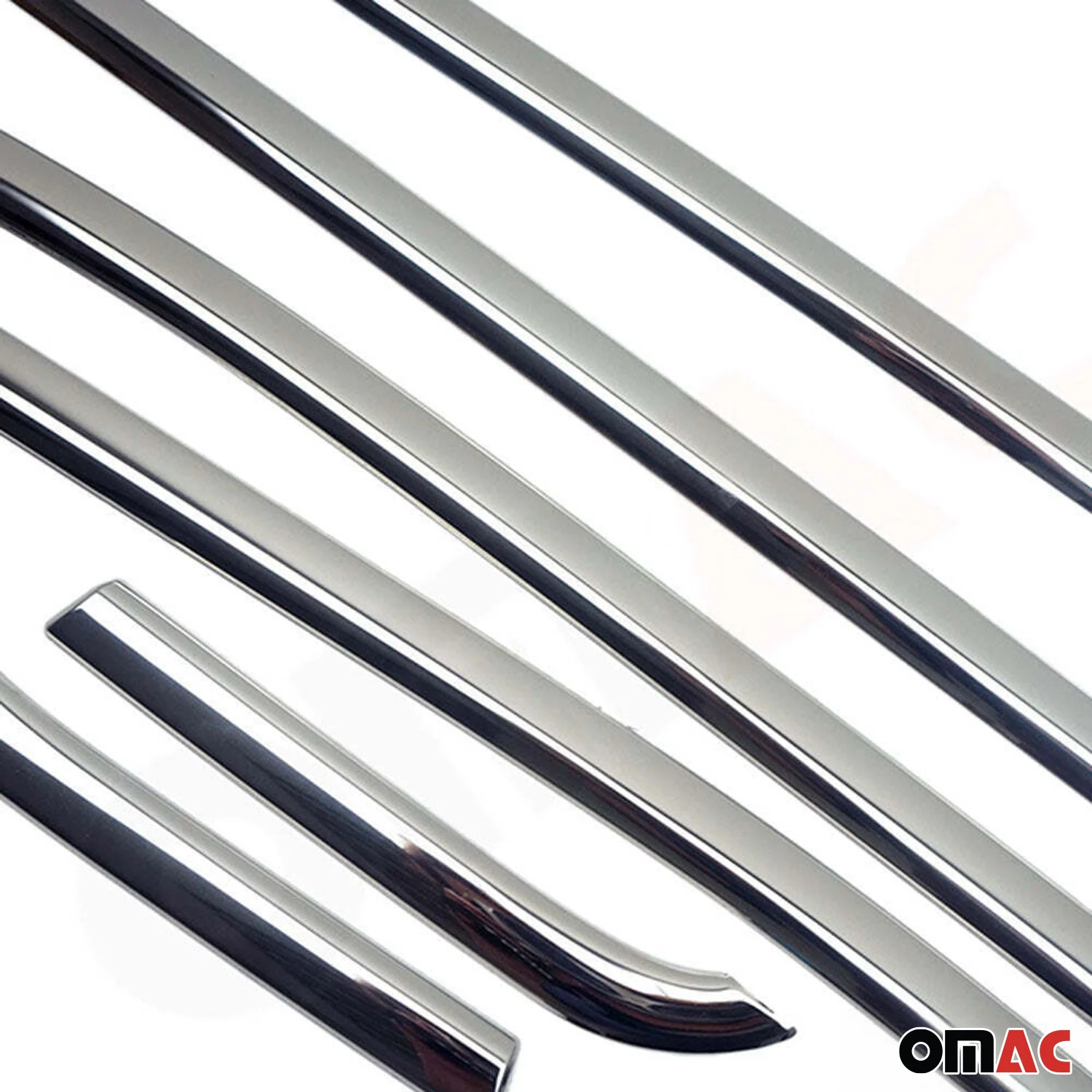 2015-2024 Jeep Renegade Window Molding Trim Streamer Steel Silver 6 Pcs - Image 6