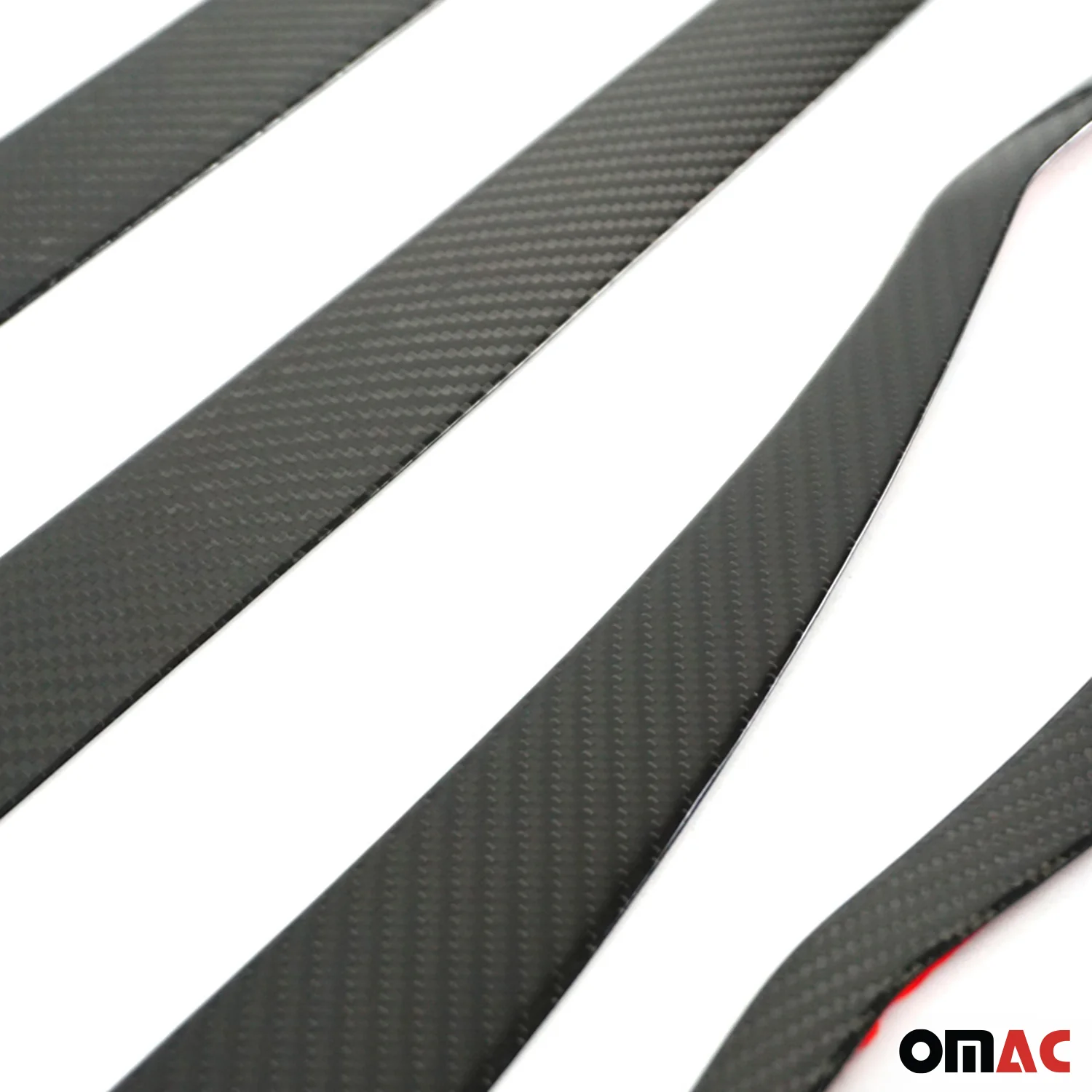 2015-2024 Jeep Renegade Side Door Molding Trim Skirt Garnish Carbon Fiber 4x - Image 8