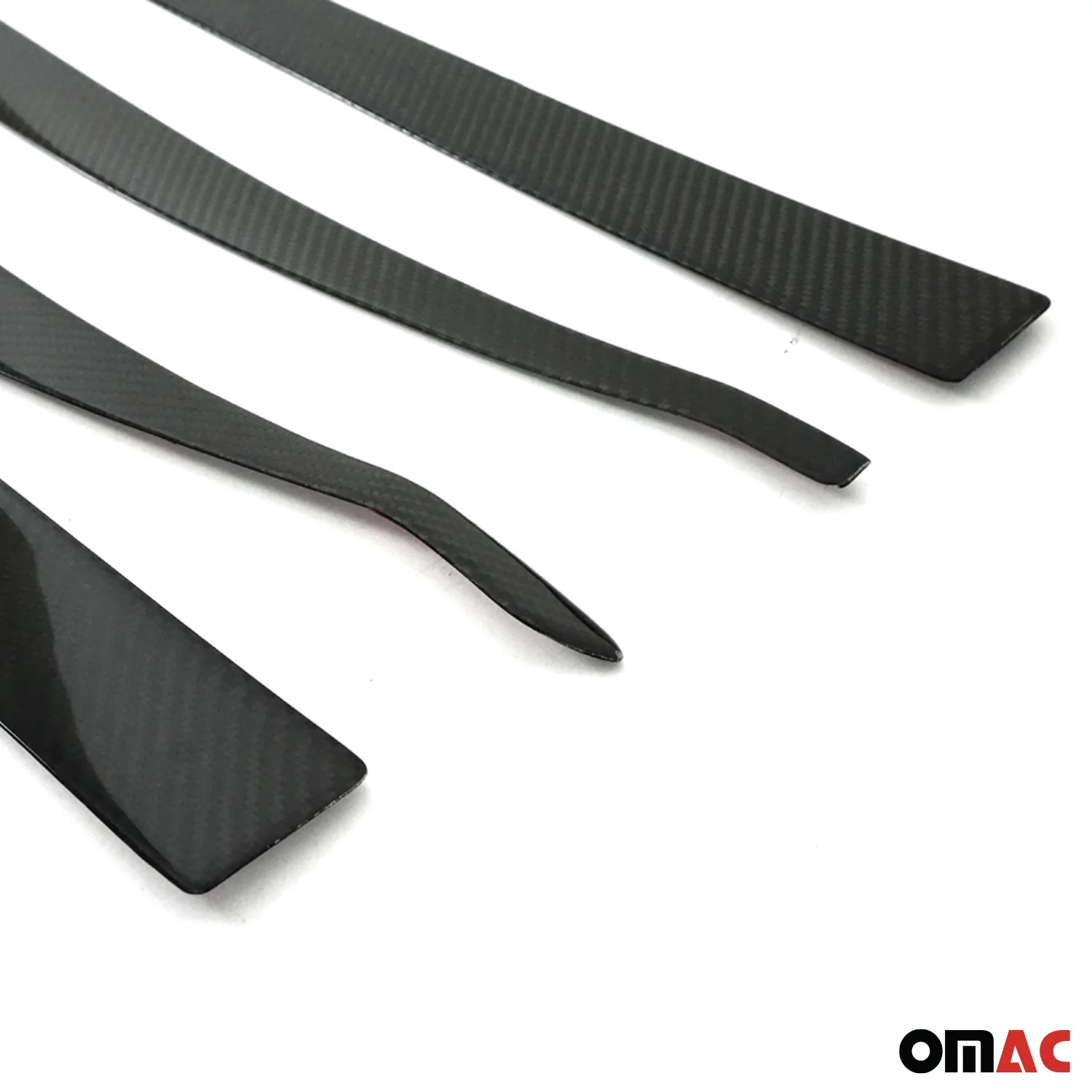 2015-2024 Jeep Renegade Side Door Molding Trim Skirt Garnish Carbon Fiber 4x - Image 9