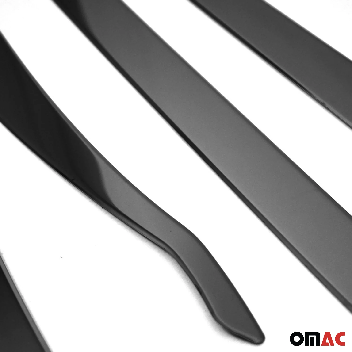 2015-2024 Jeep Renegade Side Door Molding Trim Skirt Garnish 4 Steel Dark 4Pcs - Image 9
