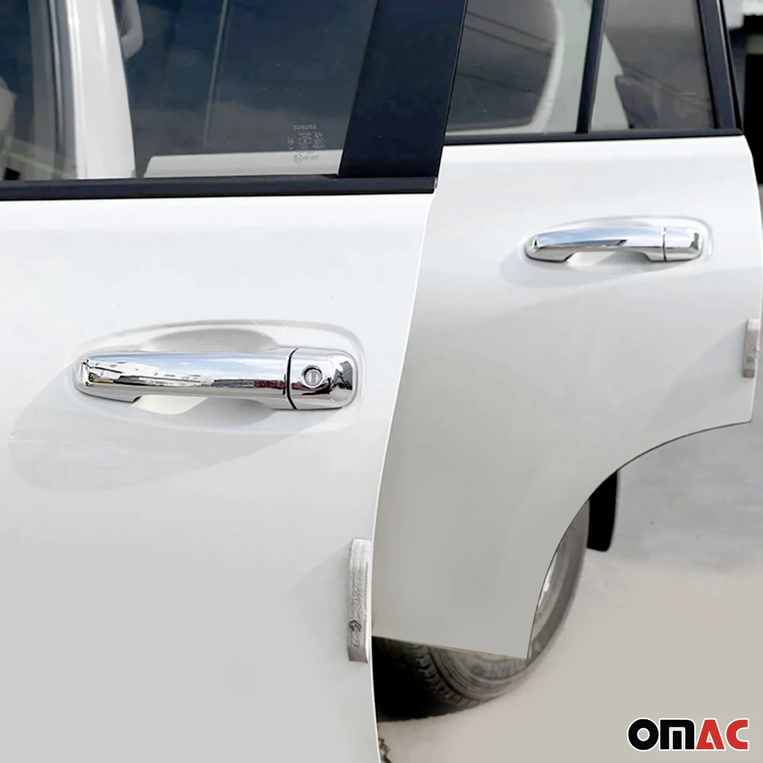 2010-2013 Lexus GX 460 Car Door Handle Cover Protector Stainless Steel Chrome 8 Pcs - Image 2