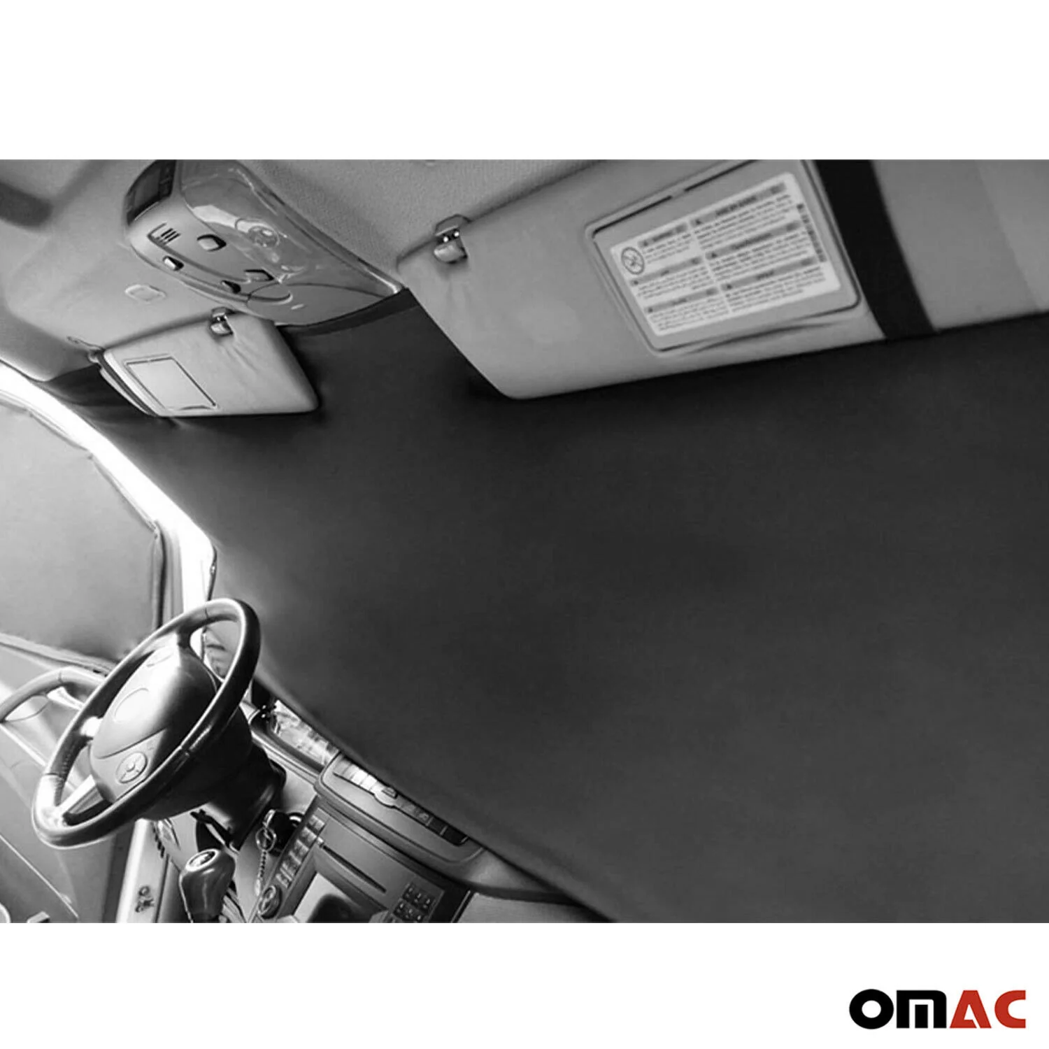 2019-2026 Mercedes Sprinter W907 910 Magnetic Curtains UV Protection Black - Image 2