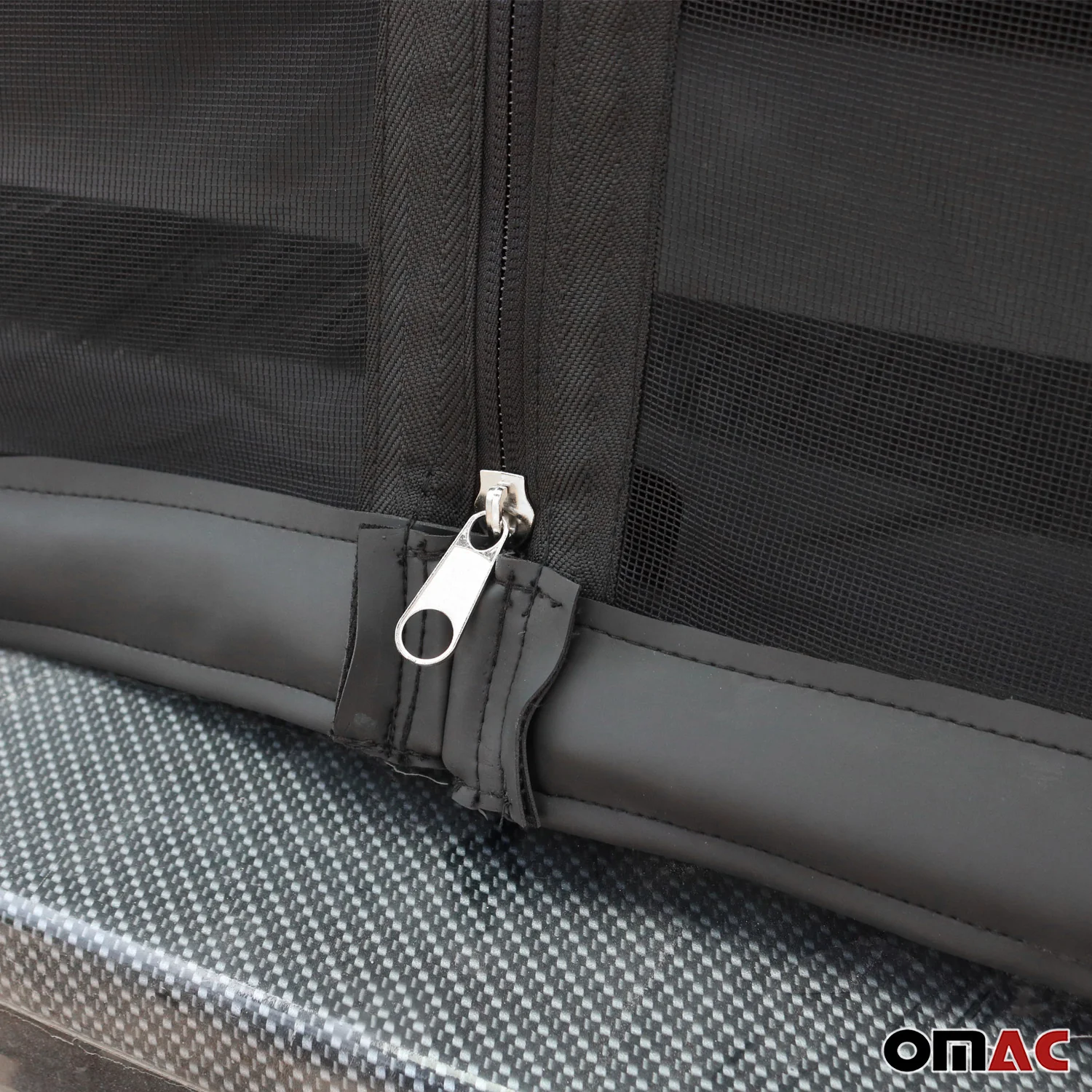 2014-2024 RAM ProMaster Mosquito Net Bug Magnetic Screen Tailgate Black 1Pc - Image 9