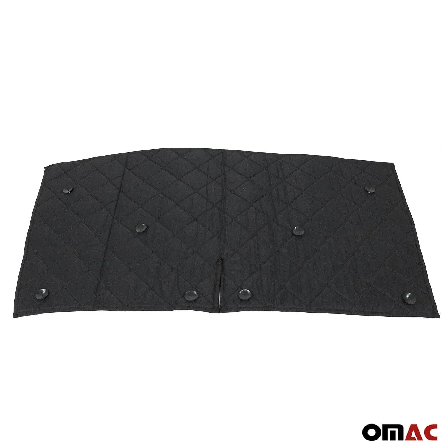 2015-2022 RAM ProMaster City Thermal Windshield Sun Shade Magnetic Black 3Pcs - Image 10
