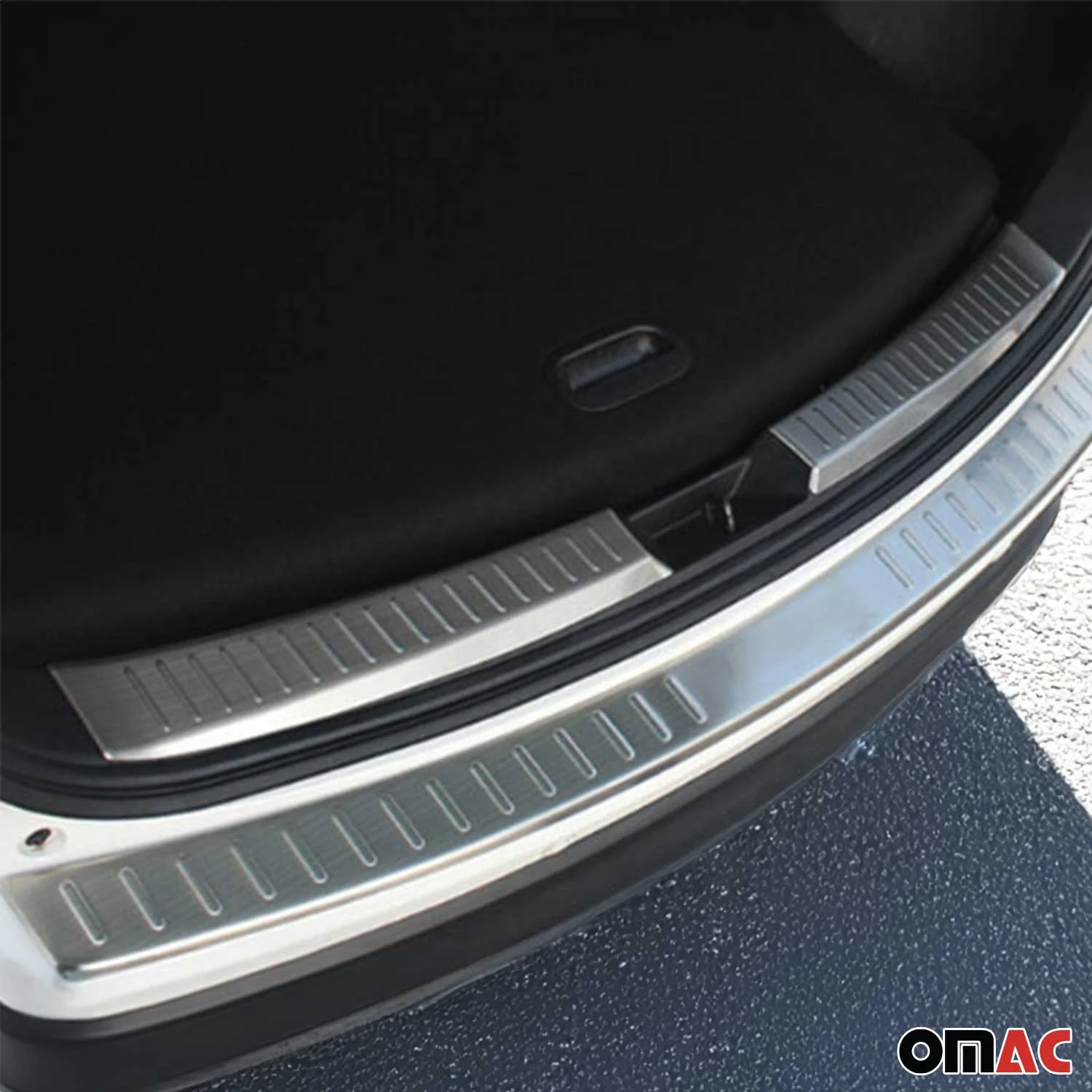 2013-2016 Mazda CX-5 Trunk Sill Cover Bumper Guard Protector Stainless Steel Silver - Image 2