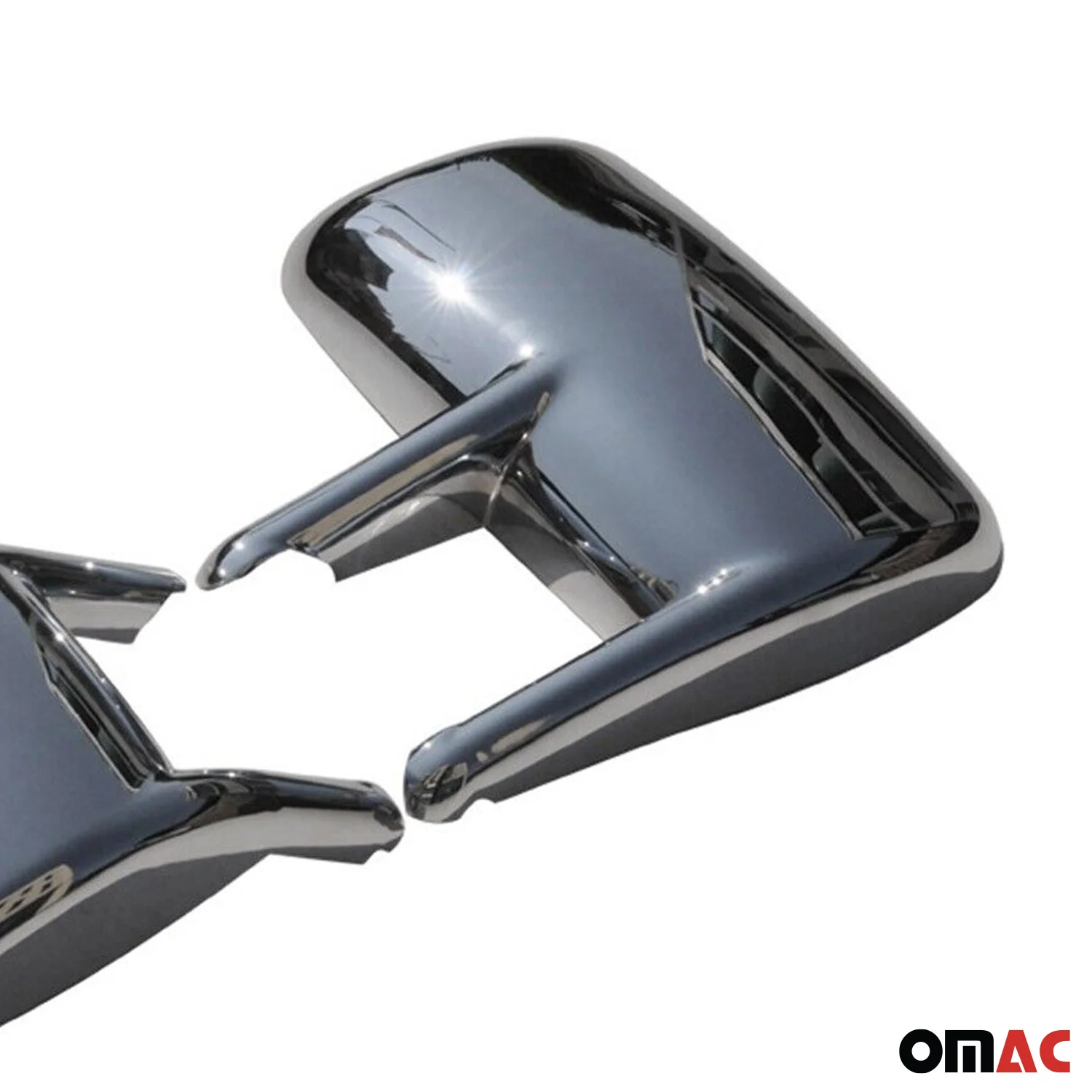 2003-2006 Dodge Sprinter Side Mirror Cover Caps Chrome Silver 2 Pcs - Image 8