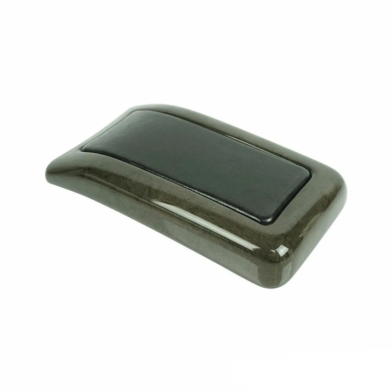 1997-2002 Mercedes CLK Class C208 Armrest Box Lid Cover Wood Black Green - Image 4