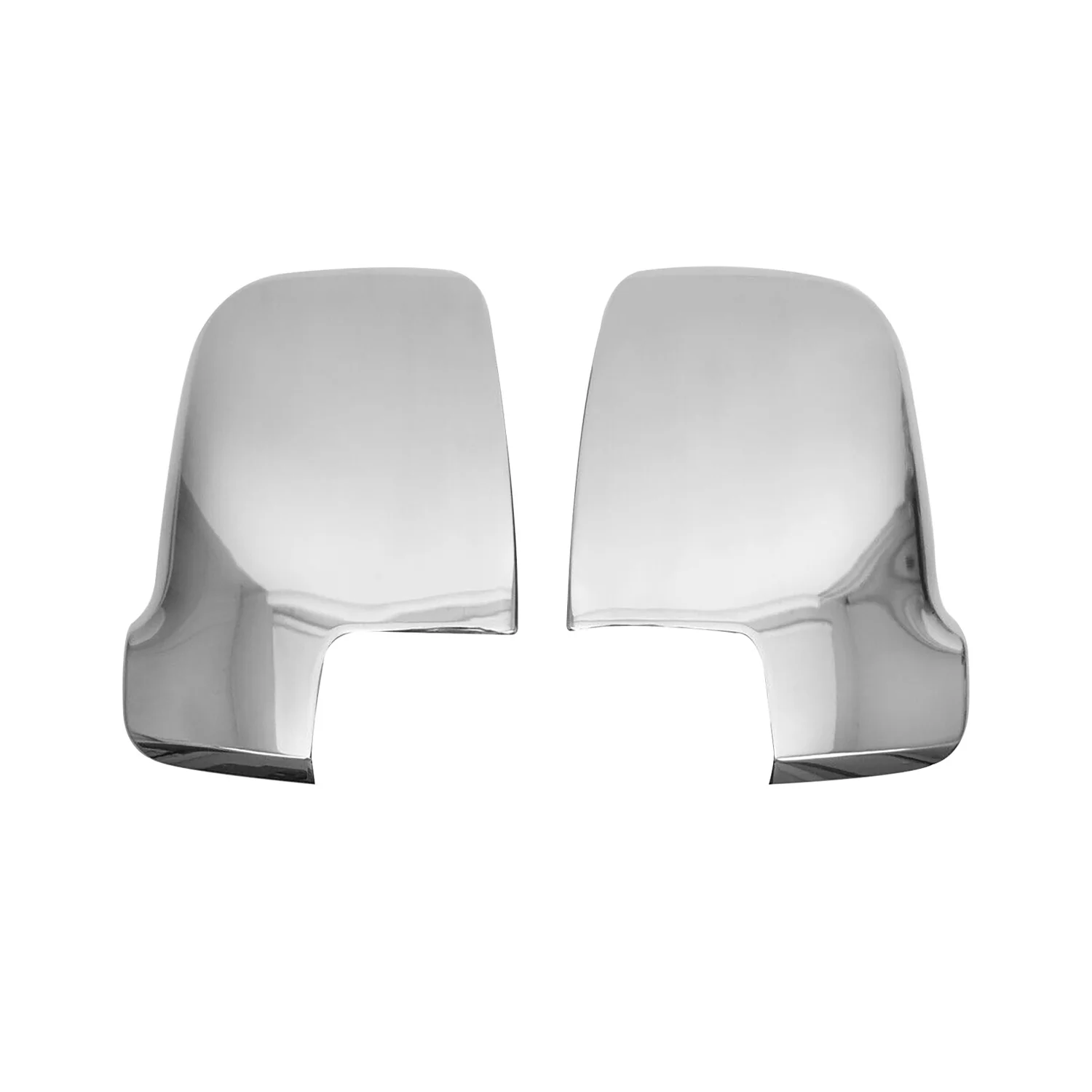 2019-2026 Mercedes Sprinter W907 910 Side Mirror Cover Caps Stainless Steel Silver 2Pcs - Image 8