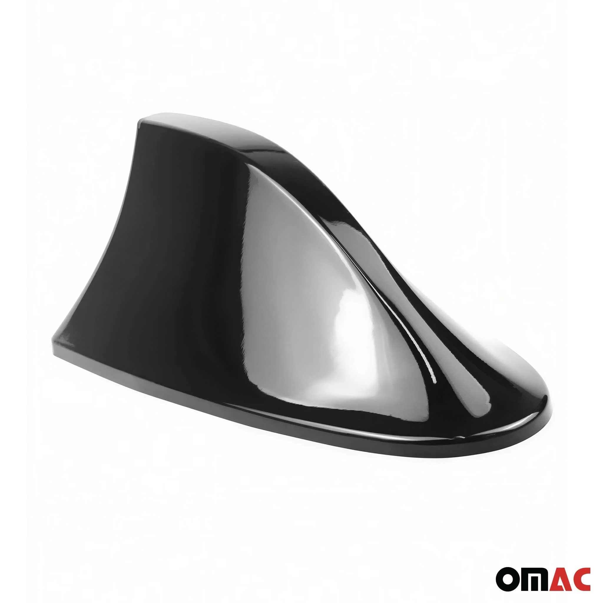 Mercedes Car Shark Fin Antenna Roof Radio AM/FM Signal Black - Image 9