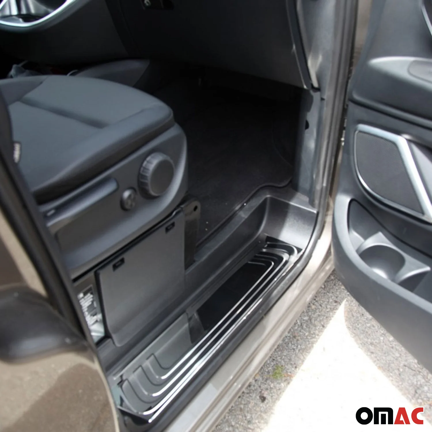 2016-2024 Mercedes Metris Door Sill Scuff Plate Scratch Protector Stainless Steel 3Pcs - Image 7
