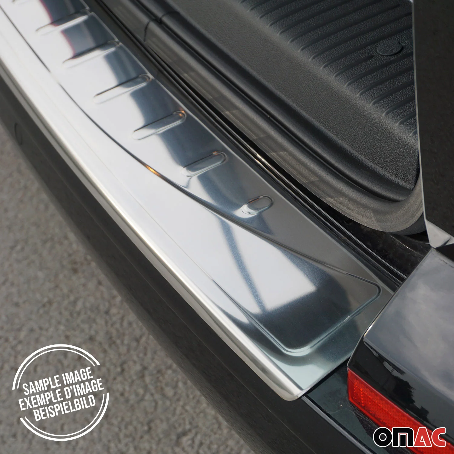 2016-2024 Mercedes Metris Rear Bumper Guard Stainless Steel Glossy - Image 6