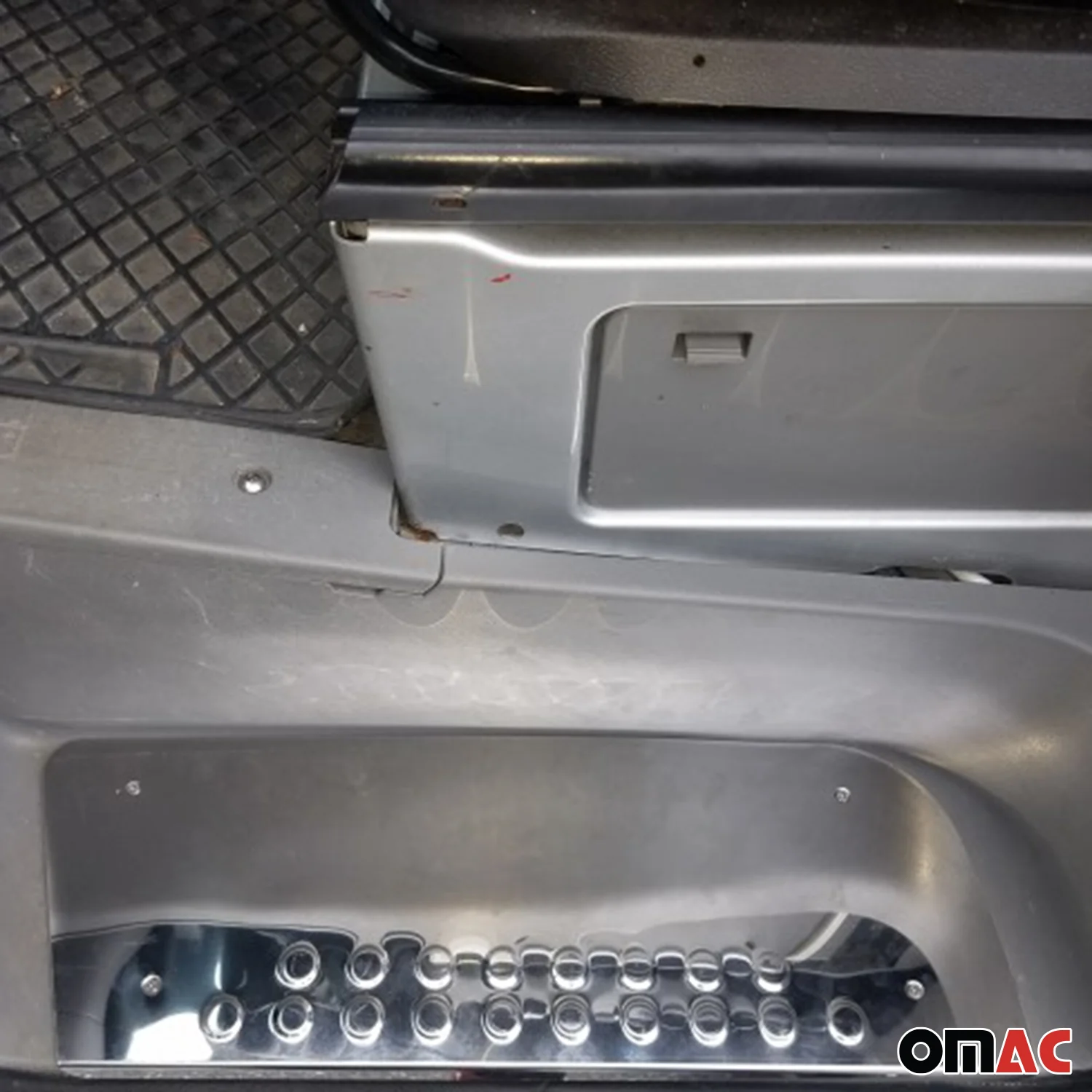 2006-2013 Mercedes Sprinter W906 Door Sill Scuff Plate Scratch Stainless Steel 3Pcs - Image 6