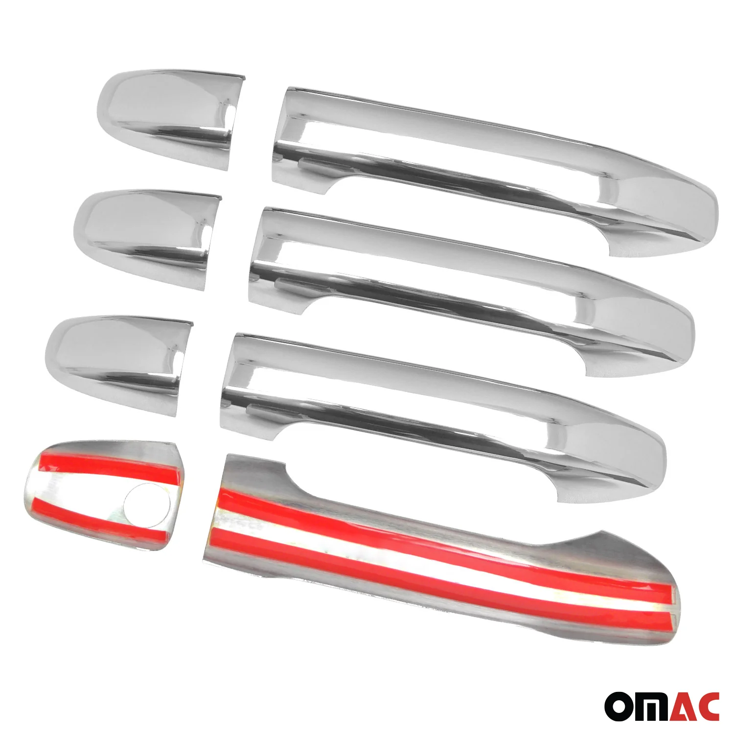 2016-2024 Mercedes Metris Car Door Handle Cover Protector Stainless Steel 8x - Image 5