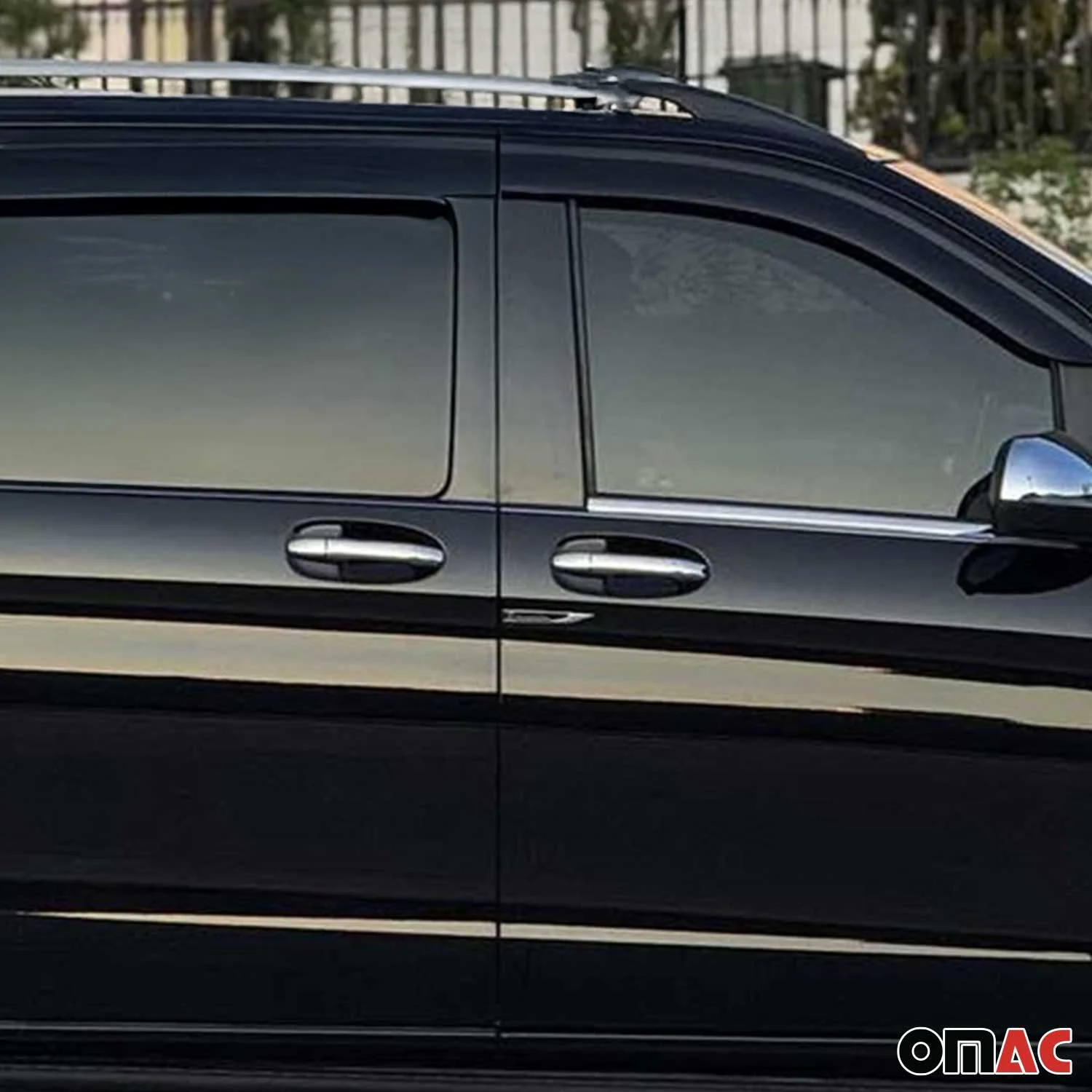 2016-2024 Mercedes Metris Car Door Handle Cover Protector Stainless Steel 8x - Image 6