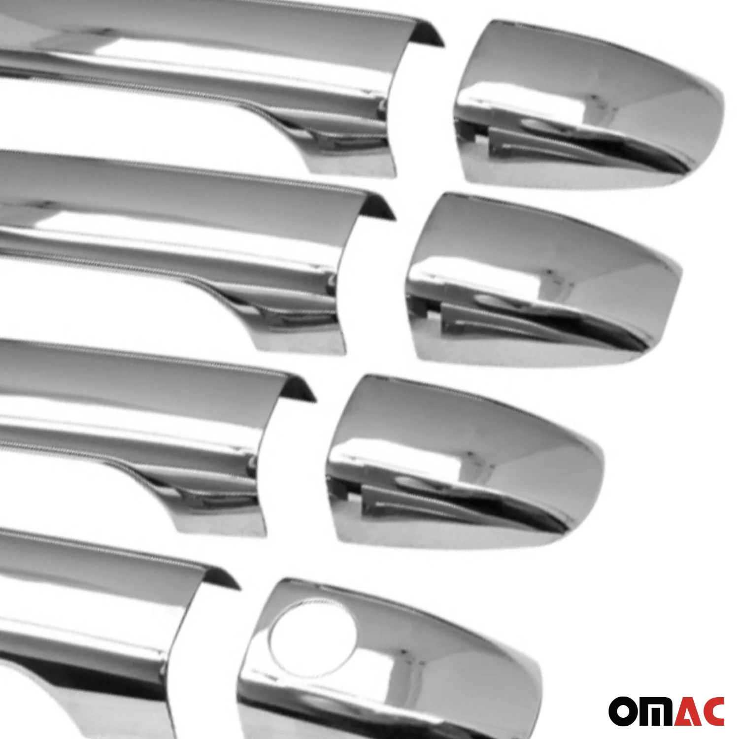 2016-2024 Mercedes Metris Car Door Handle Cover Protector Stainless Steel 8x - Image 8