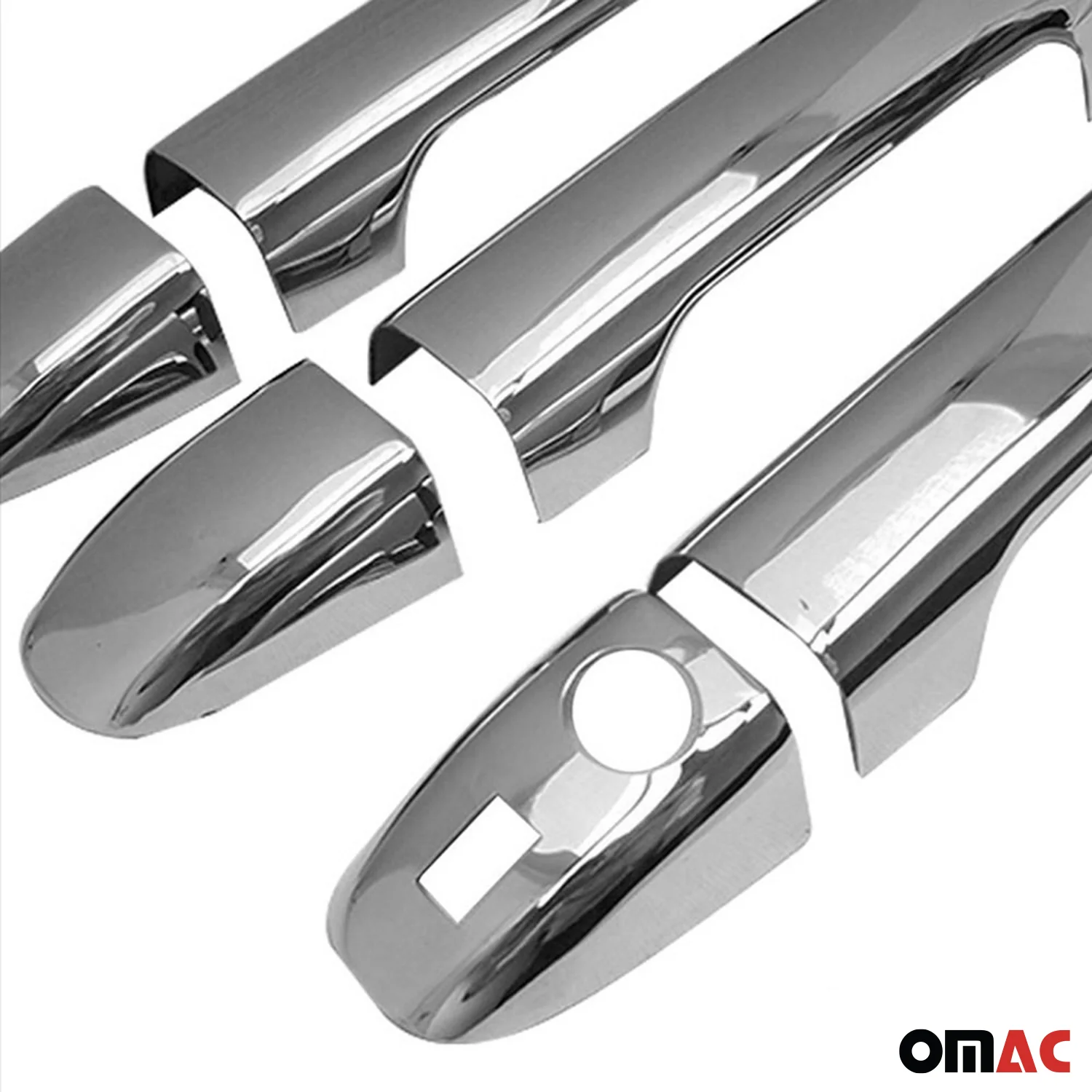 2016-2024 Mercedes Metris Car Door Handle Cover Protector Keyless Stainless Steel 8x - Image 8