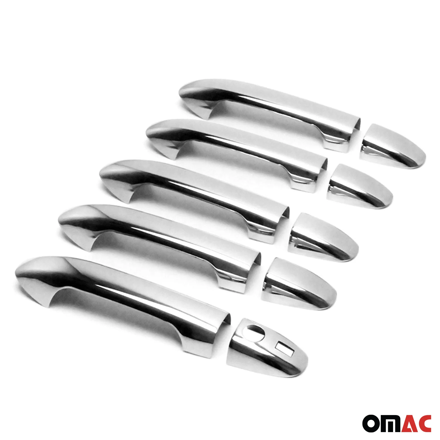 2016-2024 Mercedes Metris Car Door Handle Cover Protector Keyless Stainless Steel 10x - Image 5