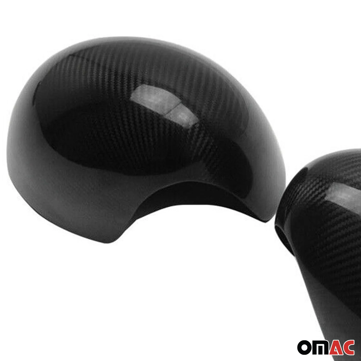 2014-2024 Mini Cooper F55 F56 Side Mirror Cover Caps Carbon Fiber Black 2Pcs - Image 8