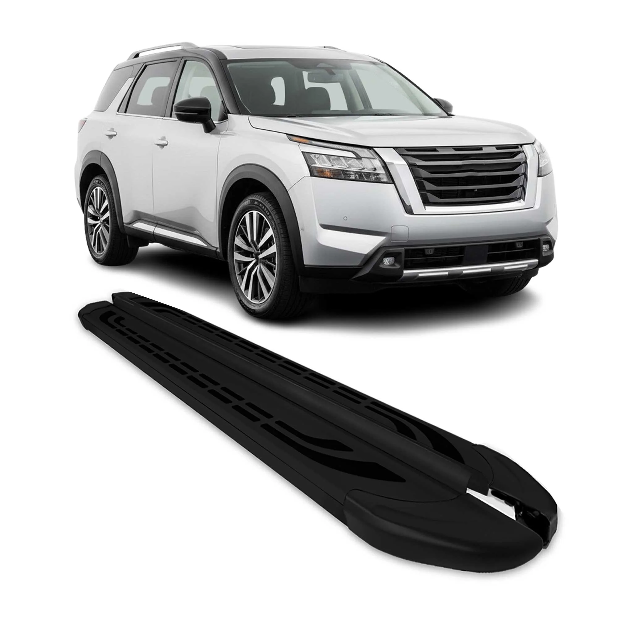 2022-2026 Nissan Pathfinder Nerf Bar Side Step Running Board Black 2 Pcs
