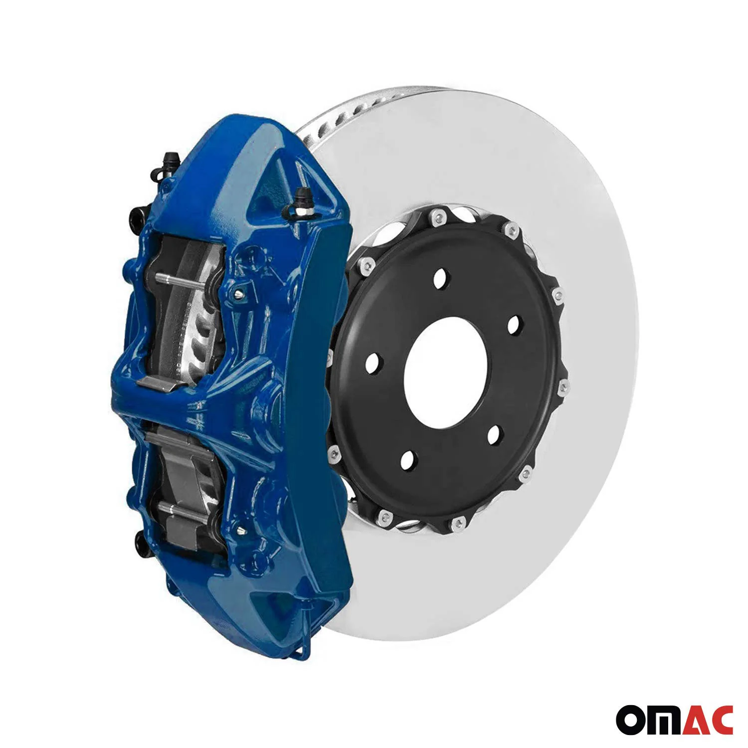OMAC Brake Caliper Epoxy Based Car Paint Kit Hawaii Blue Glossy High-Temp - Image 2