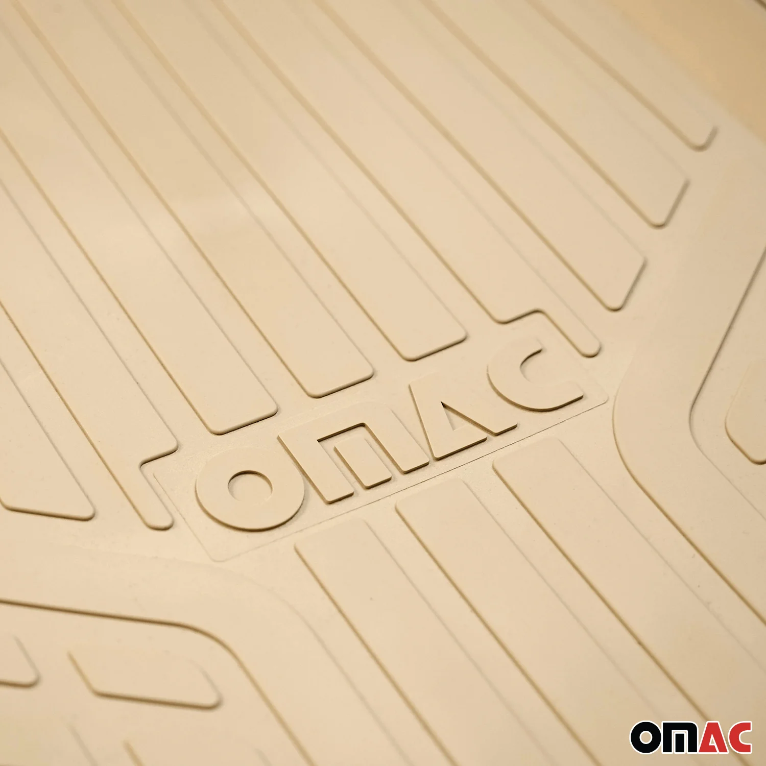OMAC Floor Mats & Cargo Liners Universal for Cars SUV Beige - Image 10