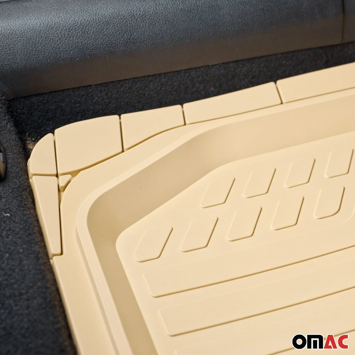 OMAC Floor Mats & Cargo Liners Universal for Cars SUV Beige - Image 12