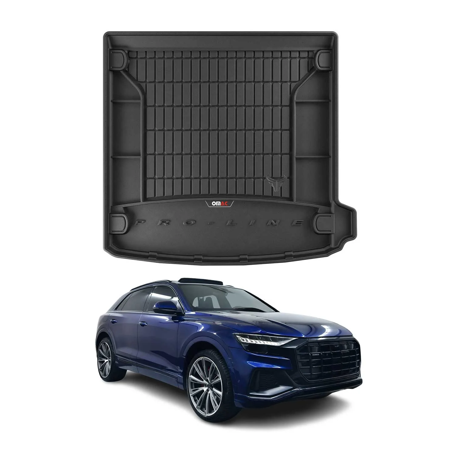 2019-2026 Audi Q8 SQ8 Premium Cargo Liner Trunk Mat All Weather Heavy Duty