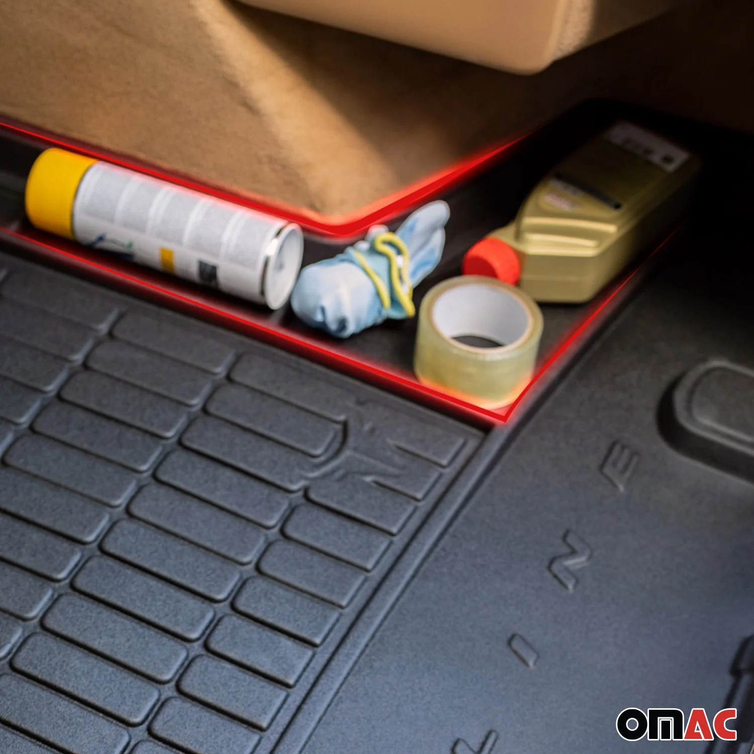 2007-2017 Lexus LS460 Sedan Premium Cargo Liner Trunk Mat All Weather Heavy Duty - Image 4