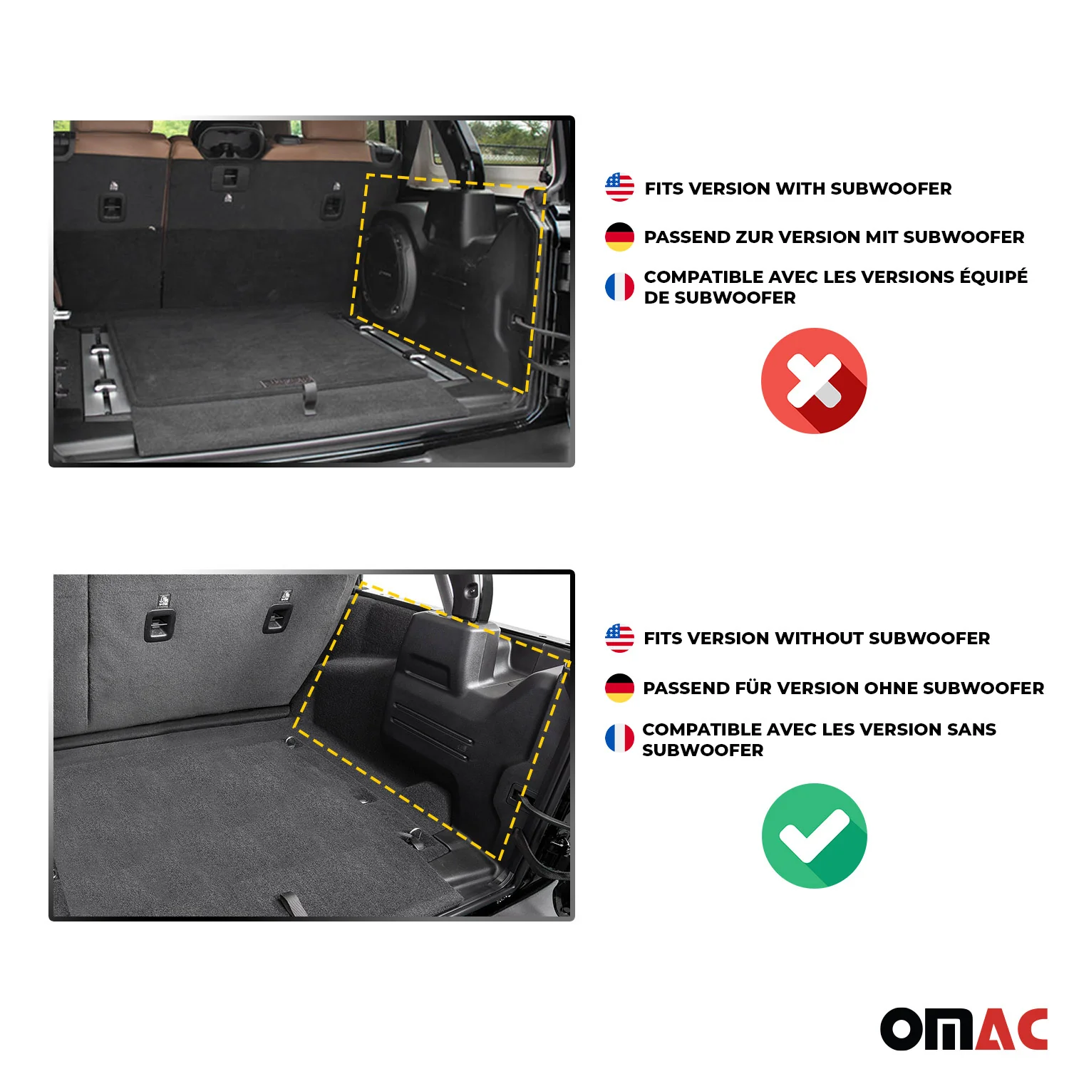 2018-2022 Toyota C-HR Premium Cargo Liner Trunk Mat All Weather Heavy Duty - Image 4