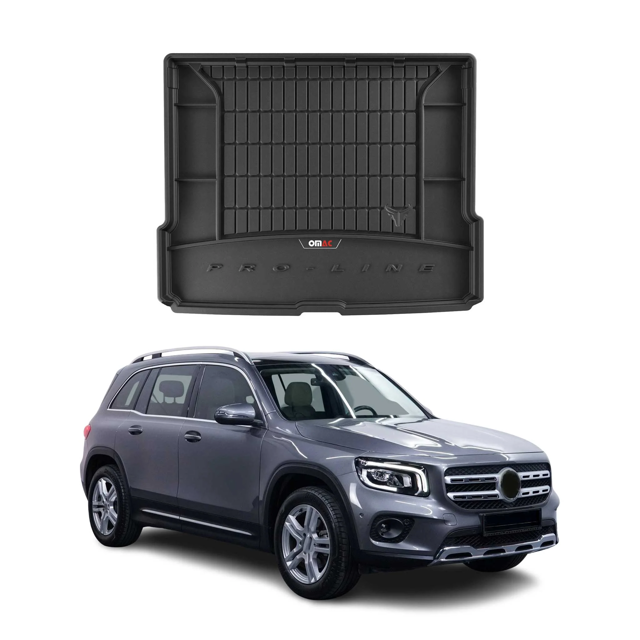 2020-2026 Mercedes GLB Class X257 5 Seats Premium Cargo Liner Trunk Mat All Weather Heavy Duty Black