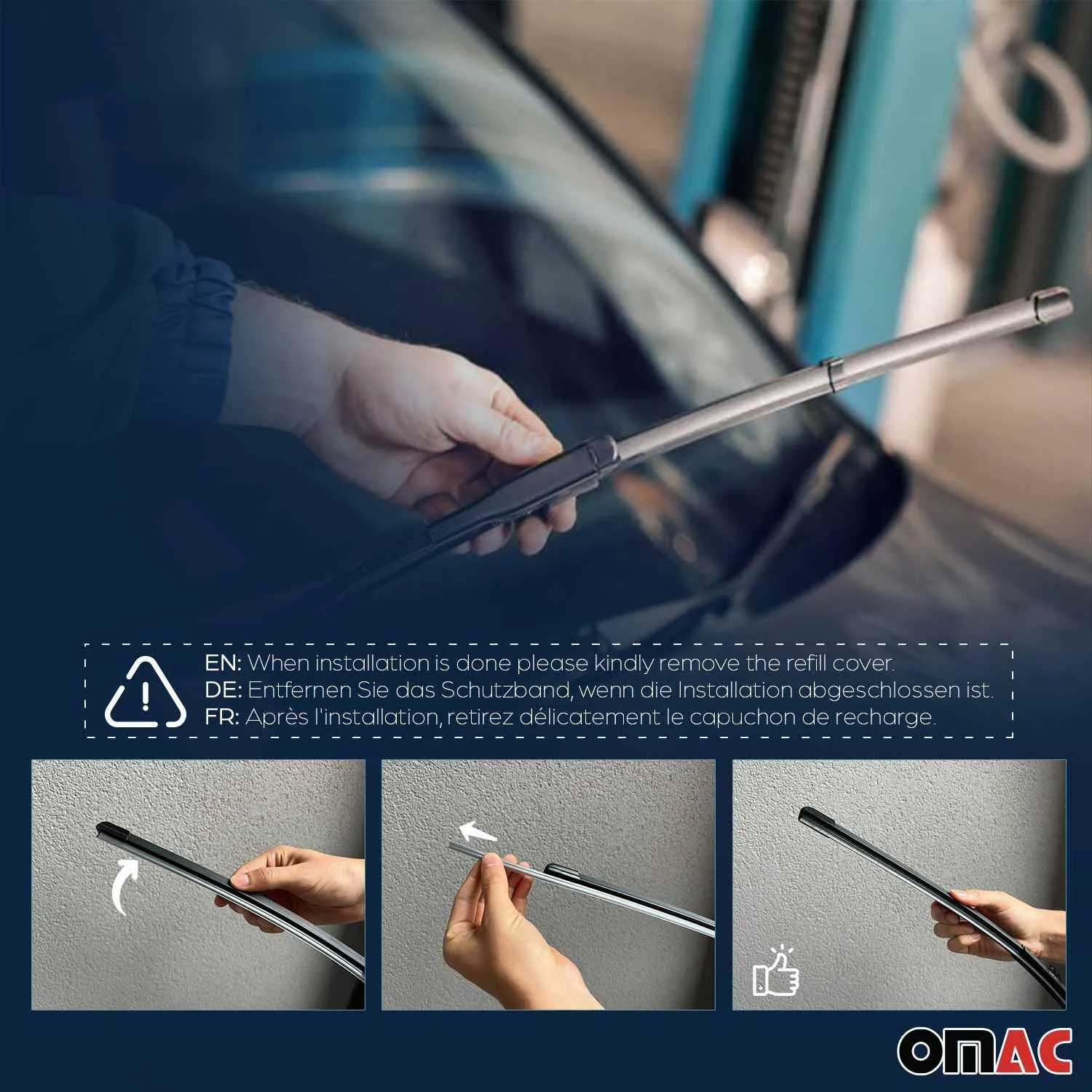 2002-2009 GMC Envoy Front Windshield Wiper Blades - Image 7