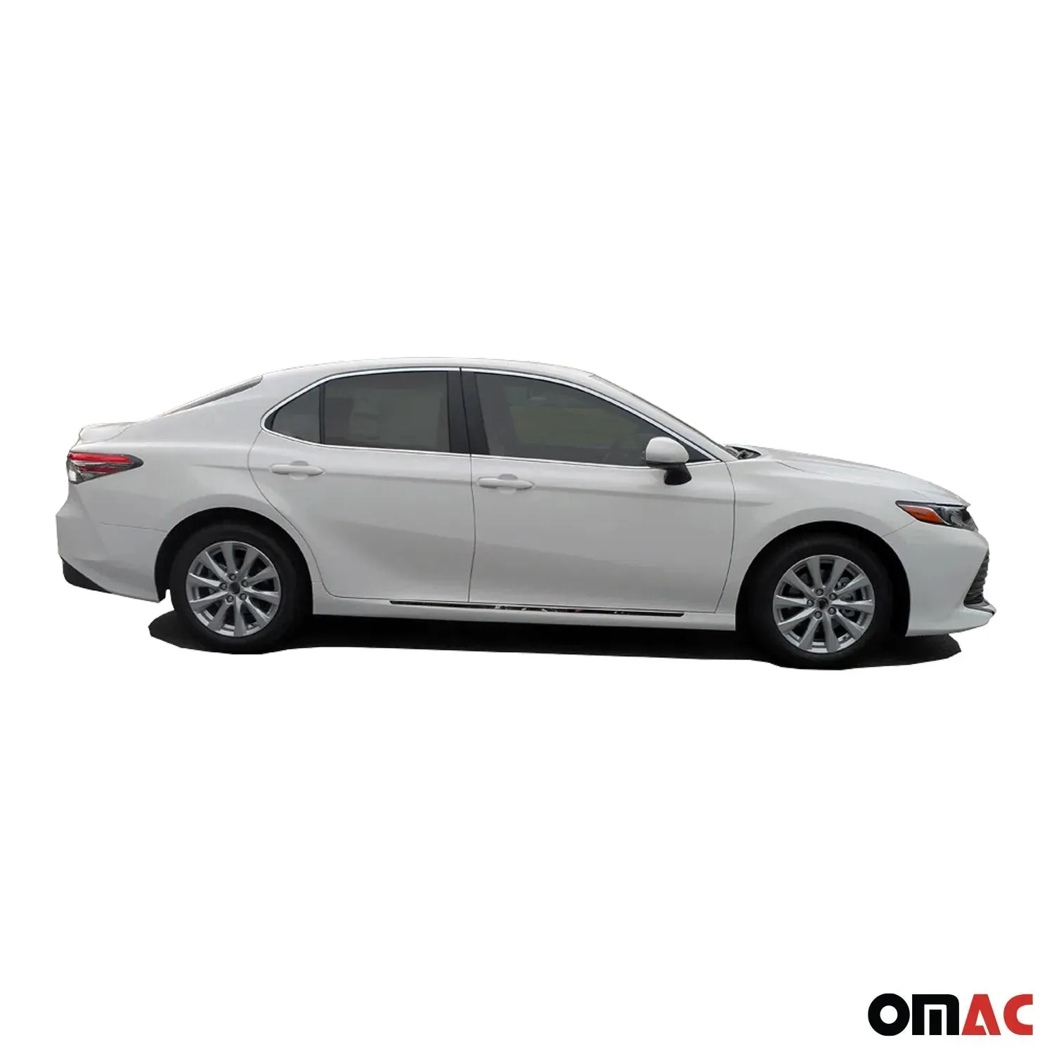 2018-2023 Toyota Camry Rear Bumper Accent 1Pc Stainless Steel Silver - Image 4