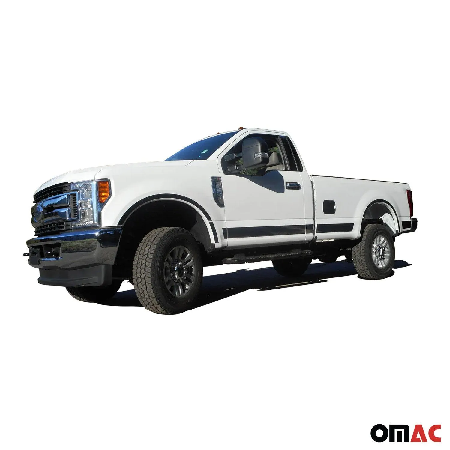 2017-2022 Ford Super Duty OMAC Stainless Steel Rear Bumper Trim 18Pc - Image 2