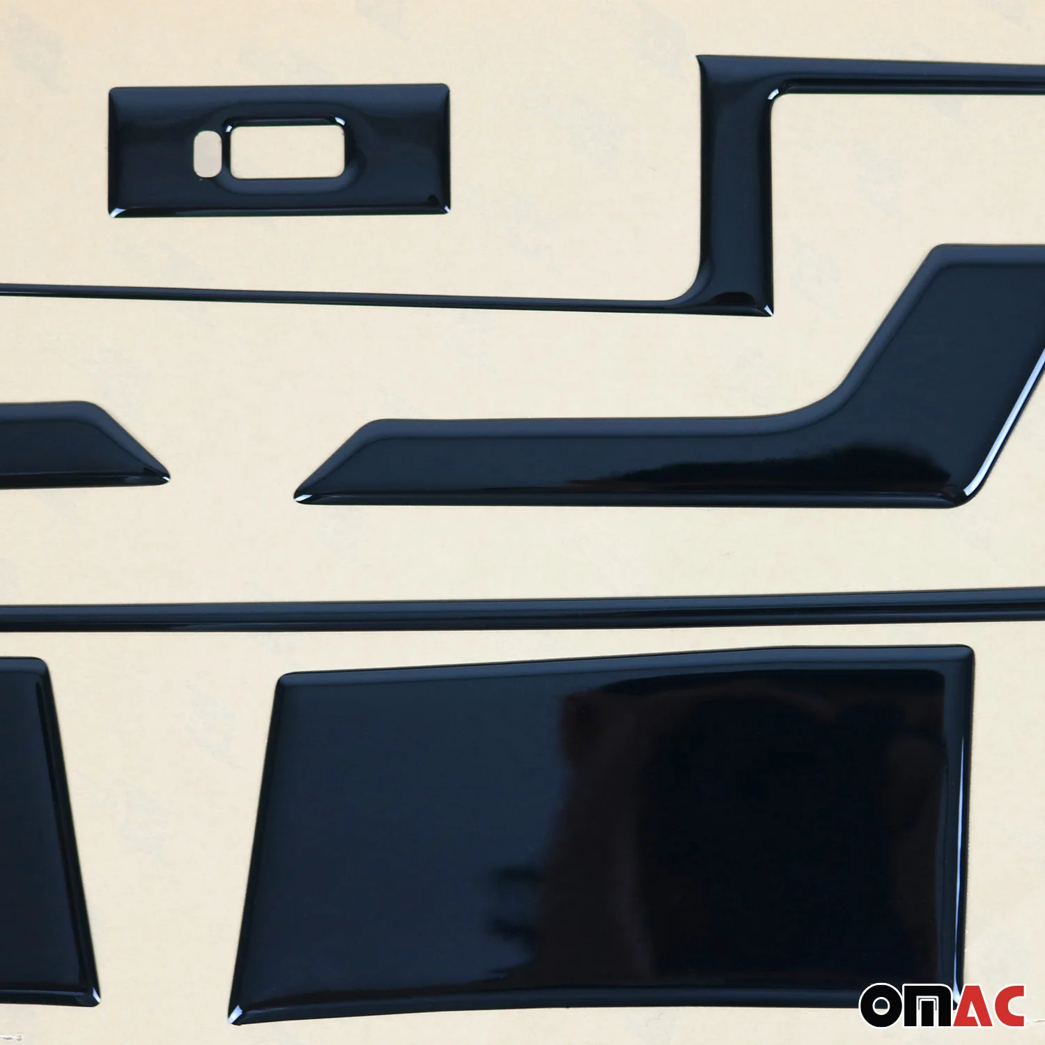 1998-2003 Volkswagen Golf Mk4 Piano Black Dashboard Console Trim Kit 21Pcs - Image 6