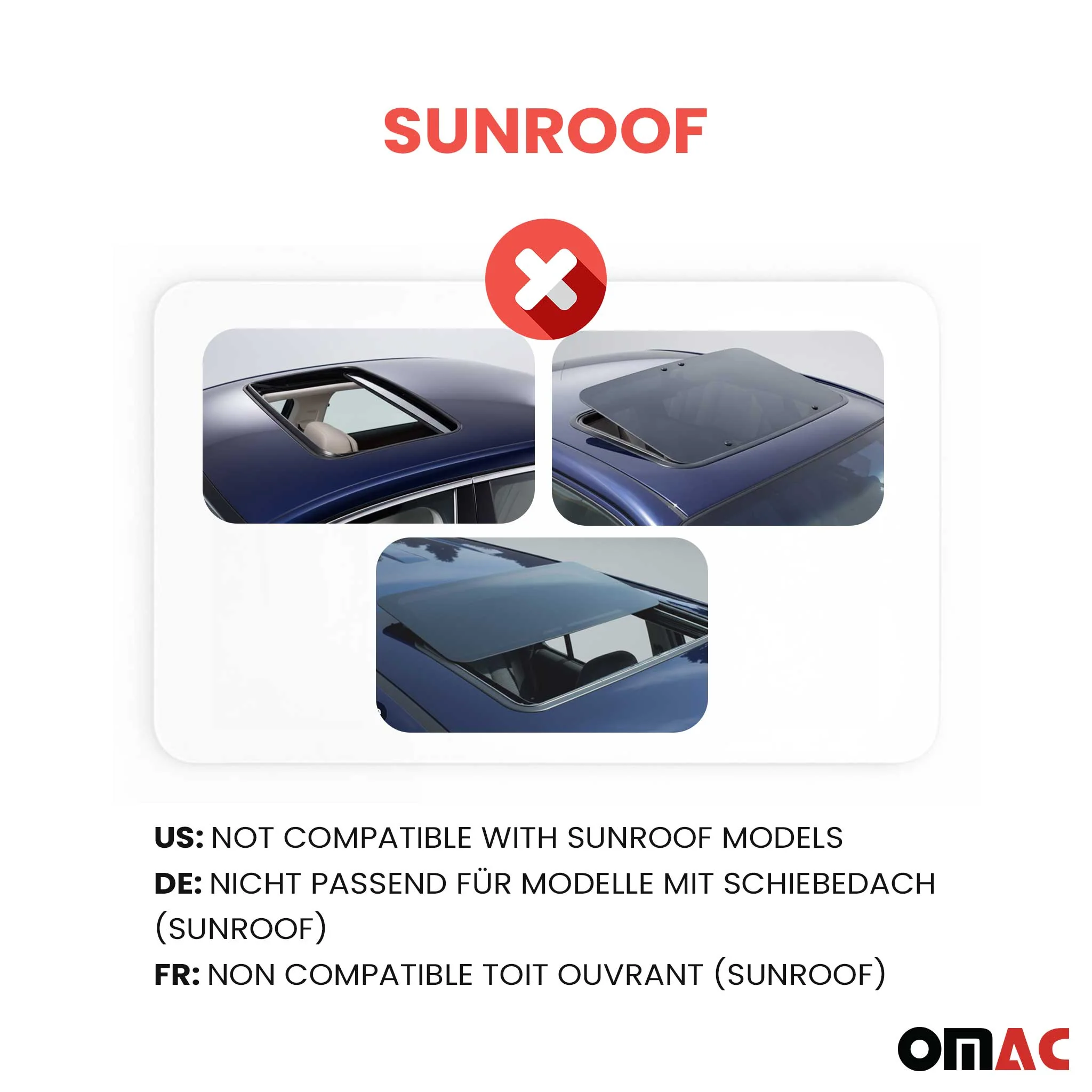 2003-2010 Porsche Cayenne Roof Rack Cross Bars Black - Image 3