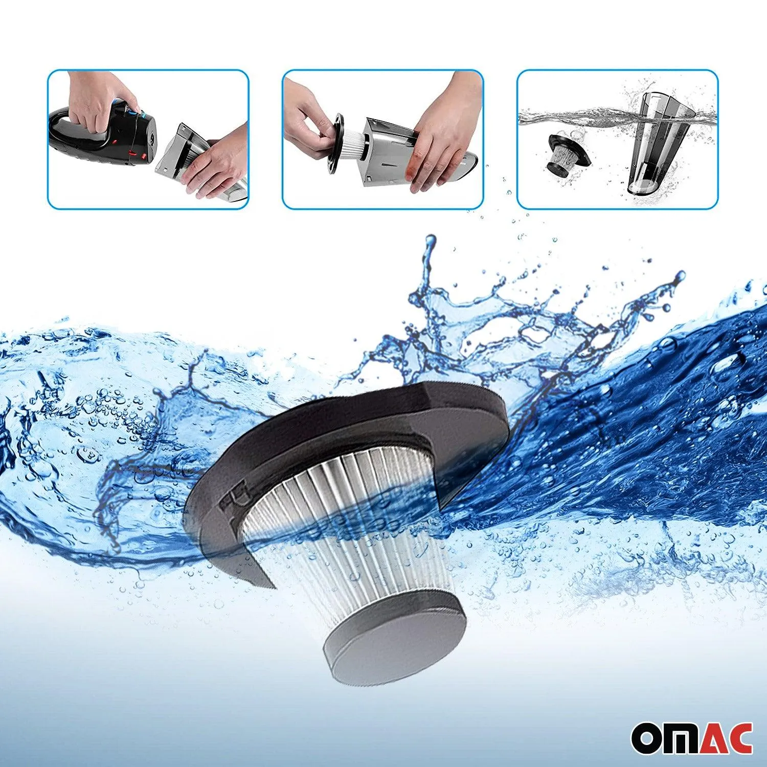 Car Vacuum Cleaner Portable Strong Wet & Dry Powerful Suction Handheld - Image 6
