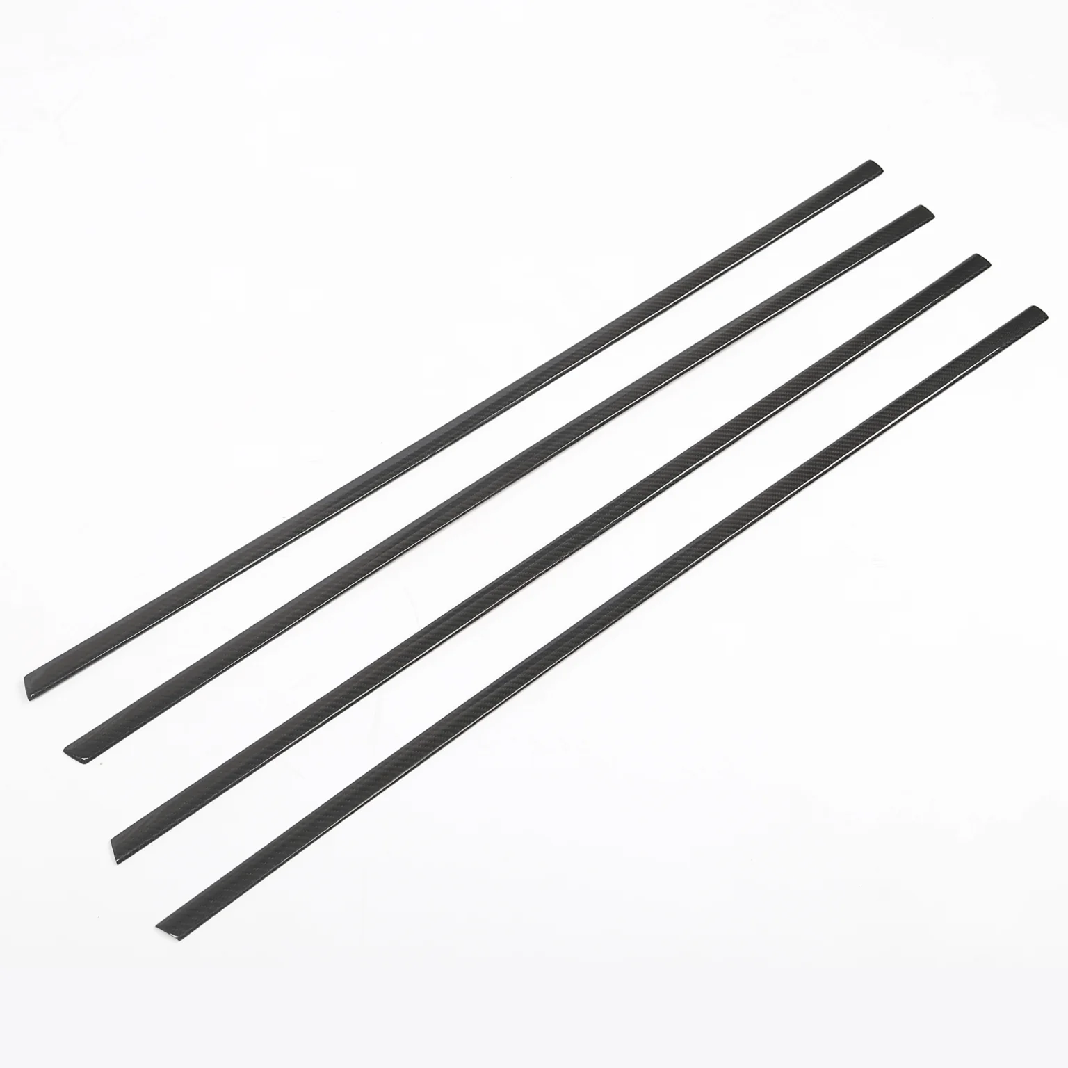 [Real Carbon Fiber] Car Window Trim For Cybertruck - Image 5