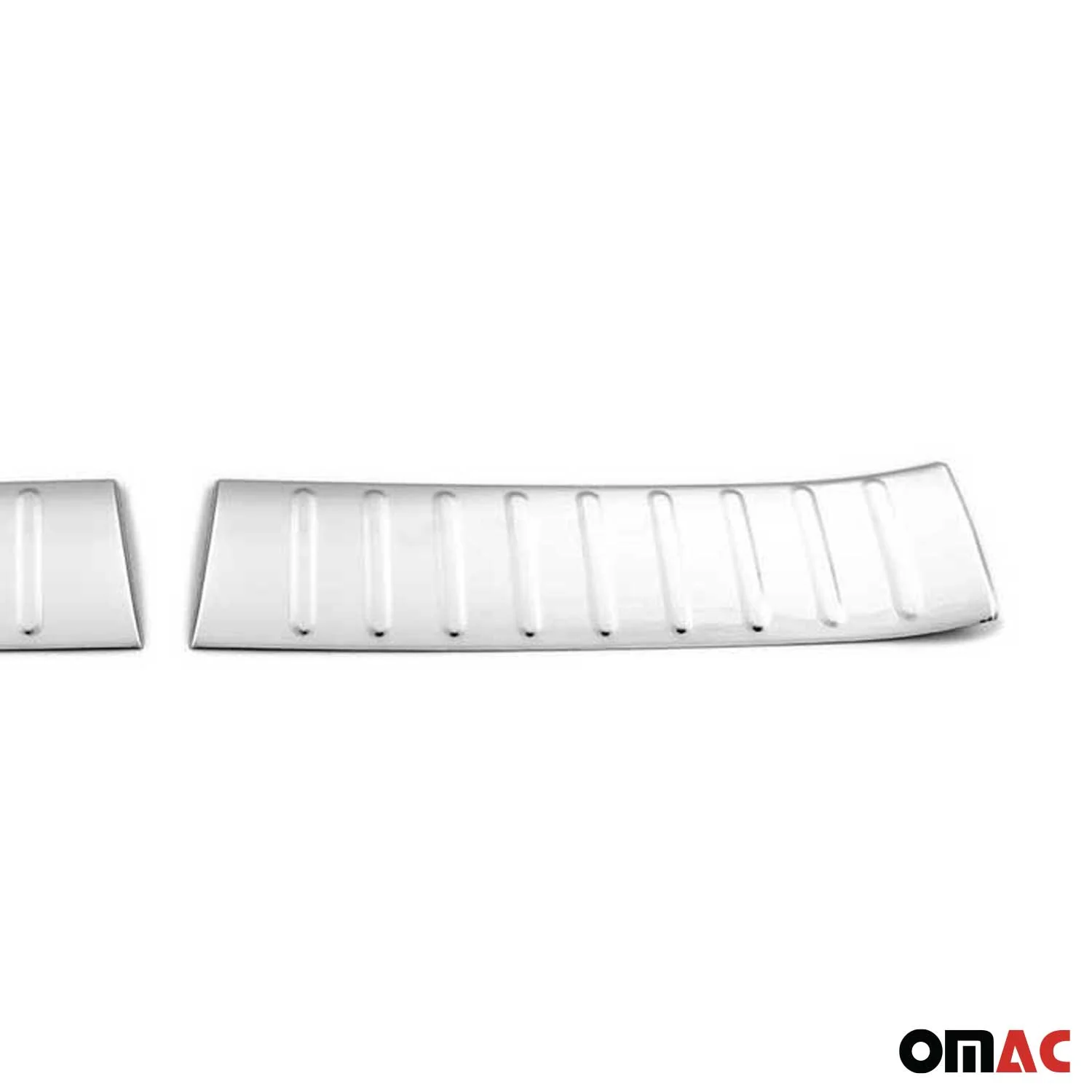 2022-2026 Hyundai Tucson OMAC Trunk Sill Cover Silver Stainless Steel - Image 6
