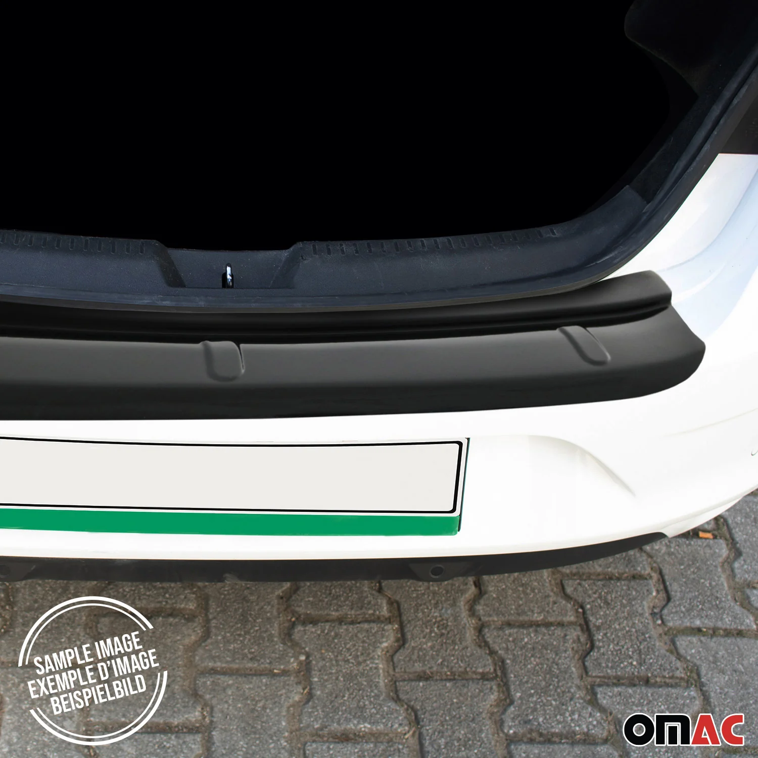 2017-2020 Audi A3 Rear Bumper Sill Cover Protector Guard Acrylic Gloss - Image 6