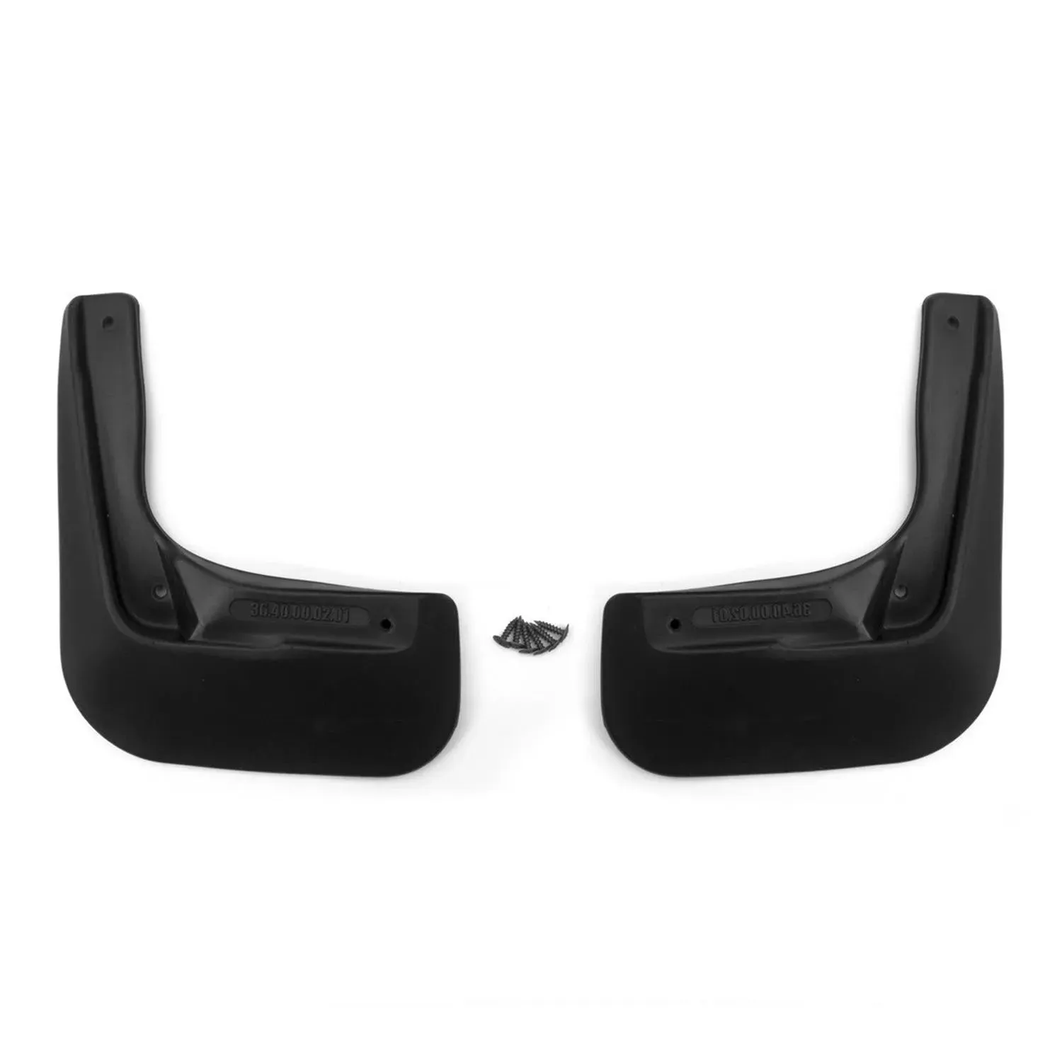 2012-2016 Nissan Versa Tiida Mud Guards Splash Mud Flaps Black 2Pcs