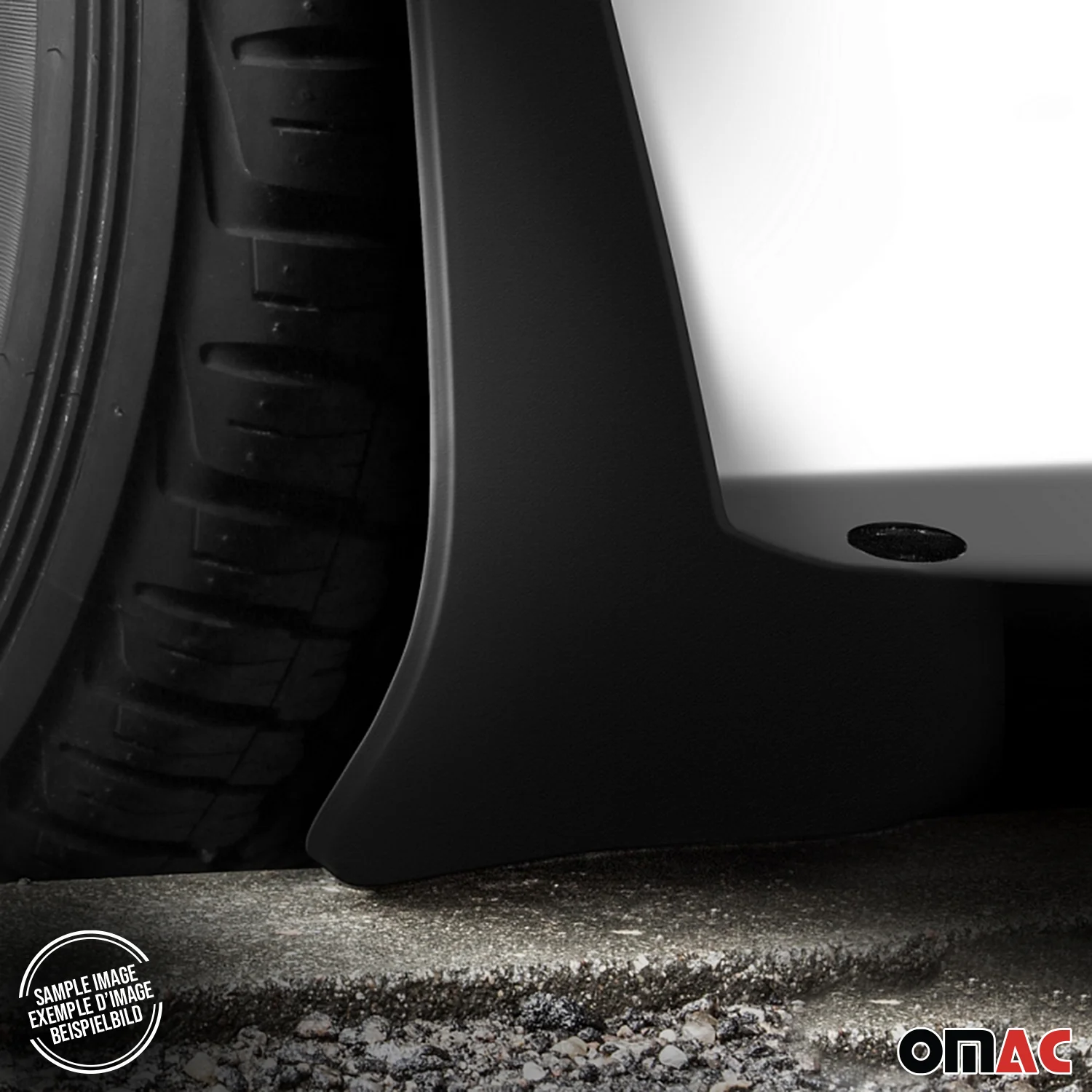 2019-2025 Subaru Forester V Rear Mud Guards Splash Mud Flaps Black 2 Pcs - Image 2