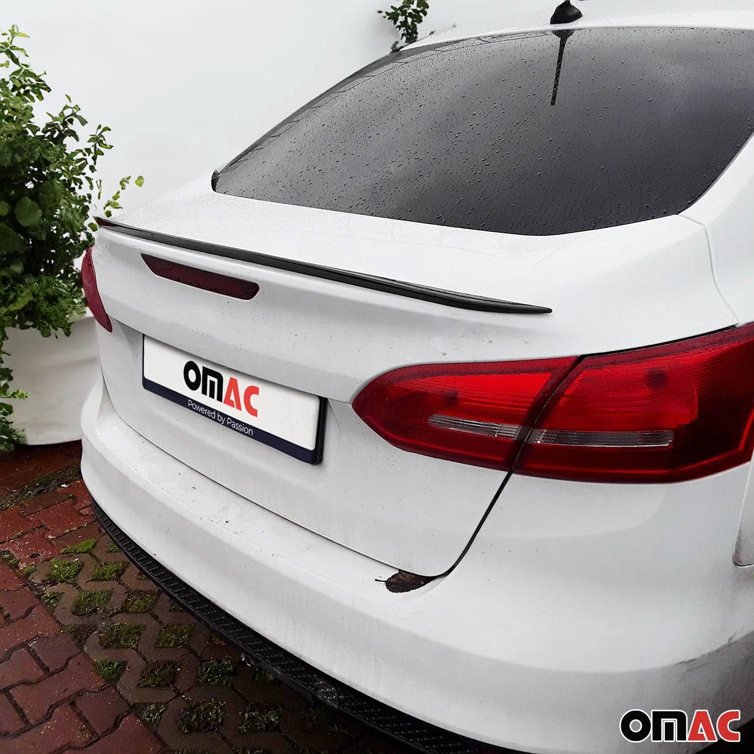 2012-2018 Ford Focus Sedan Rear Trunk Spoiler Wing - Image 2