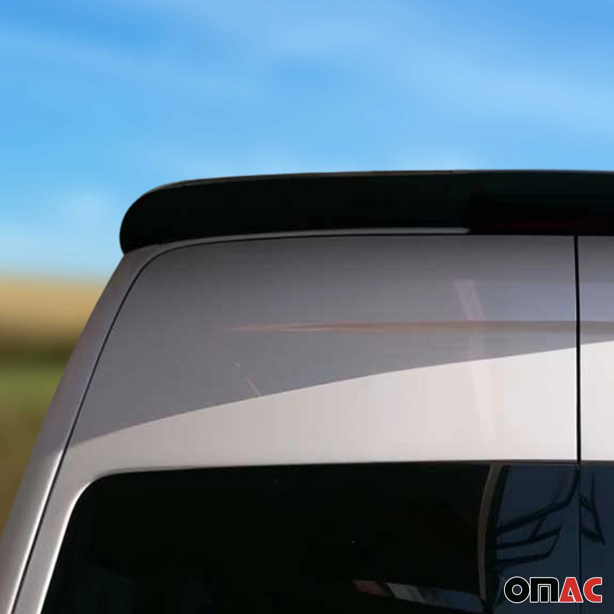 2006-2018 Mercedes Sprinter W906 Rear Trunk Spoiler Wing Black - Image 3