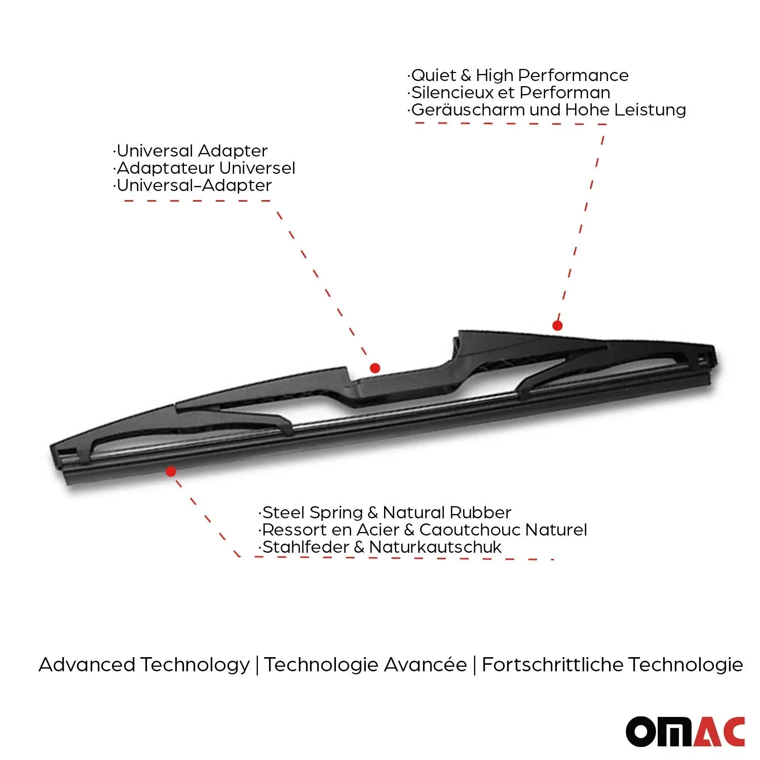 Buick Envision Rear Windshield Wiper Blades - Image 4