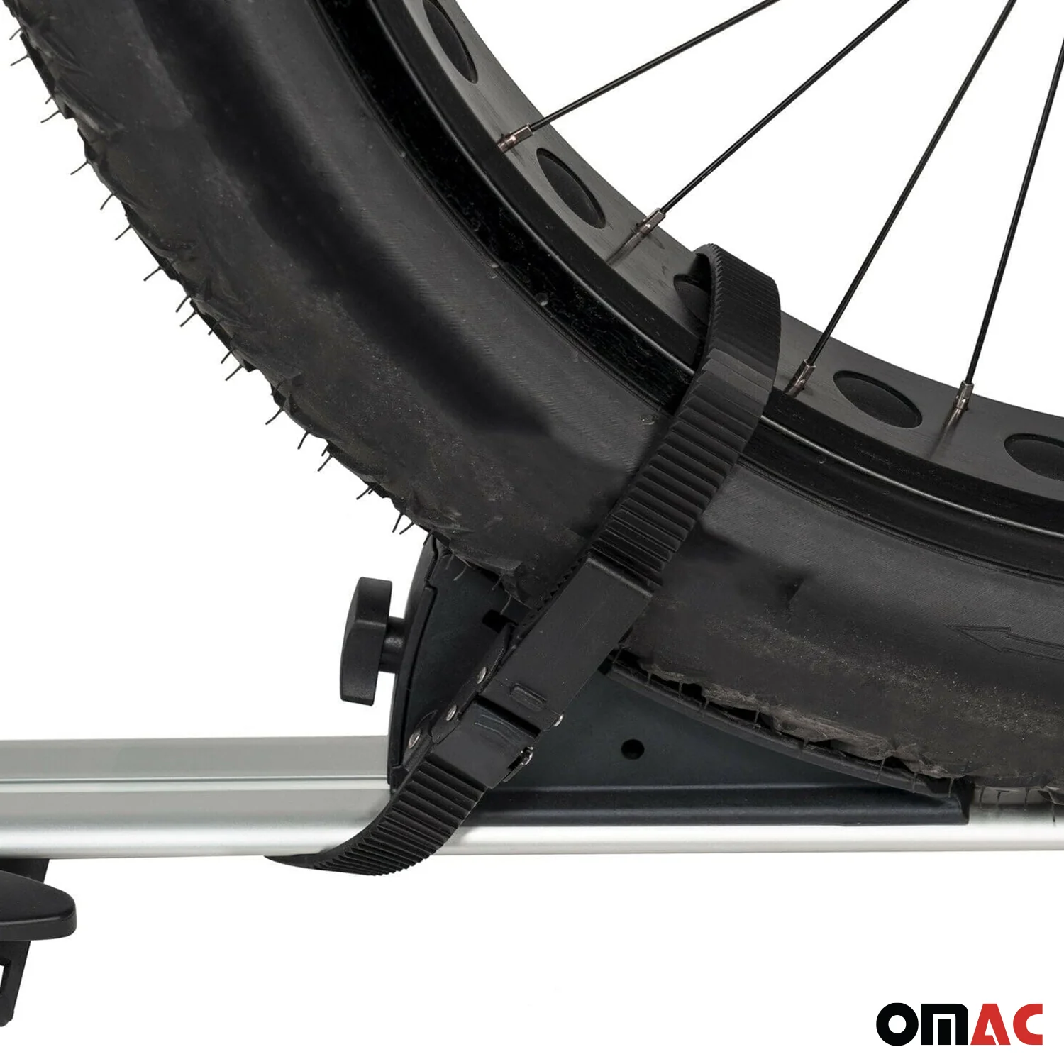 Roof Bicycle Rack Bike Carrier Alu Upright with Optional 0,5x4 Inch Fork Kit - Image 4