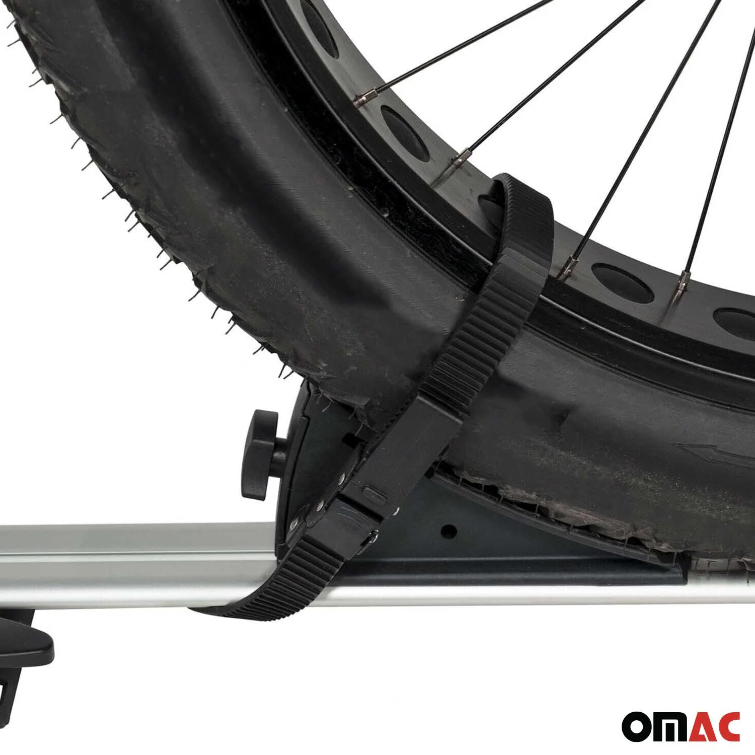 Roof Bicycle Rack Bike Carrier Alu. Upright With Optional 0,8x4,3 inch Fork Kit - Image 4