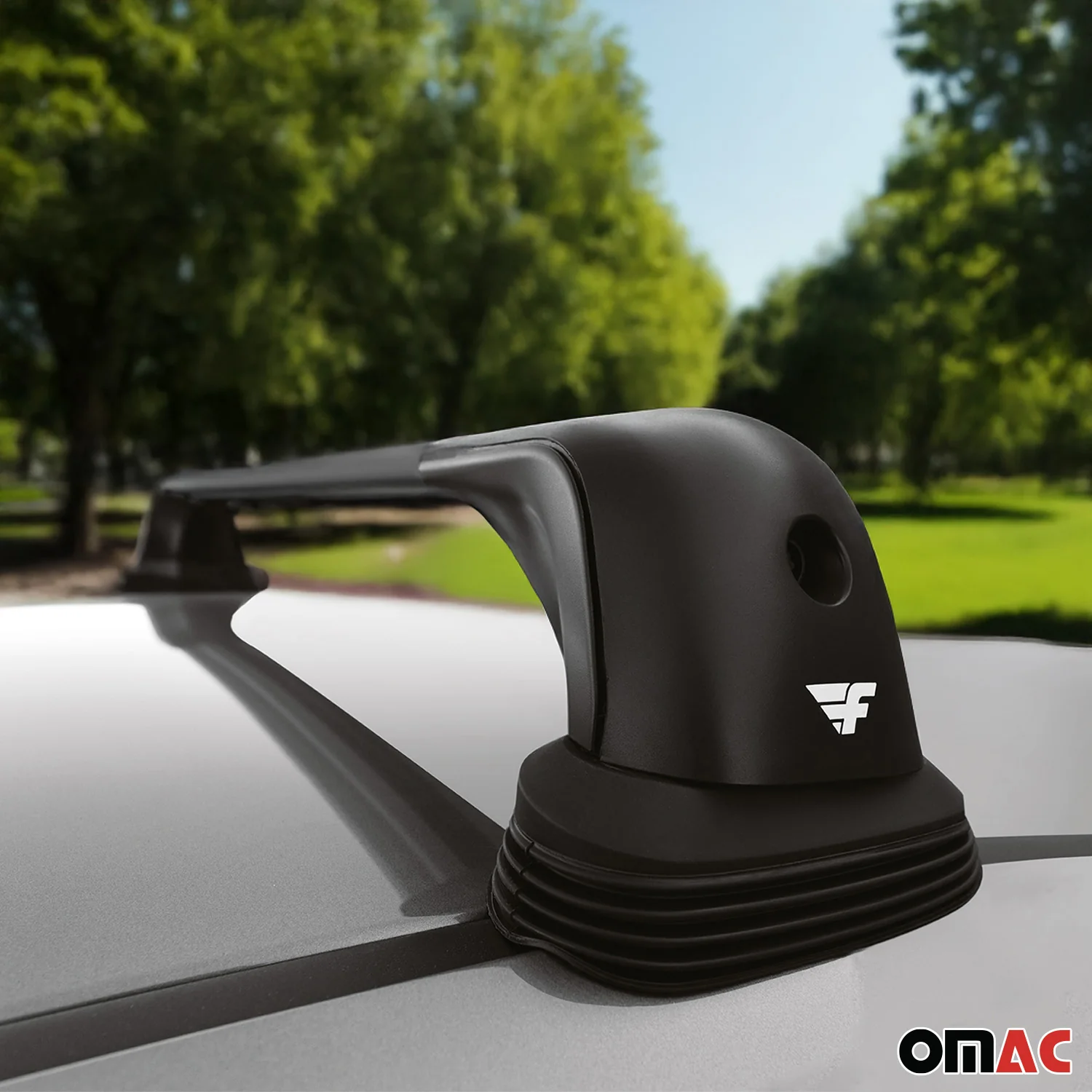 2017-2019 Infiniti QX30 Roof Racks Cross Bars Black - Image 3